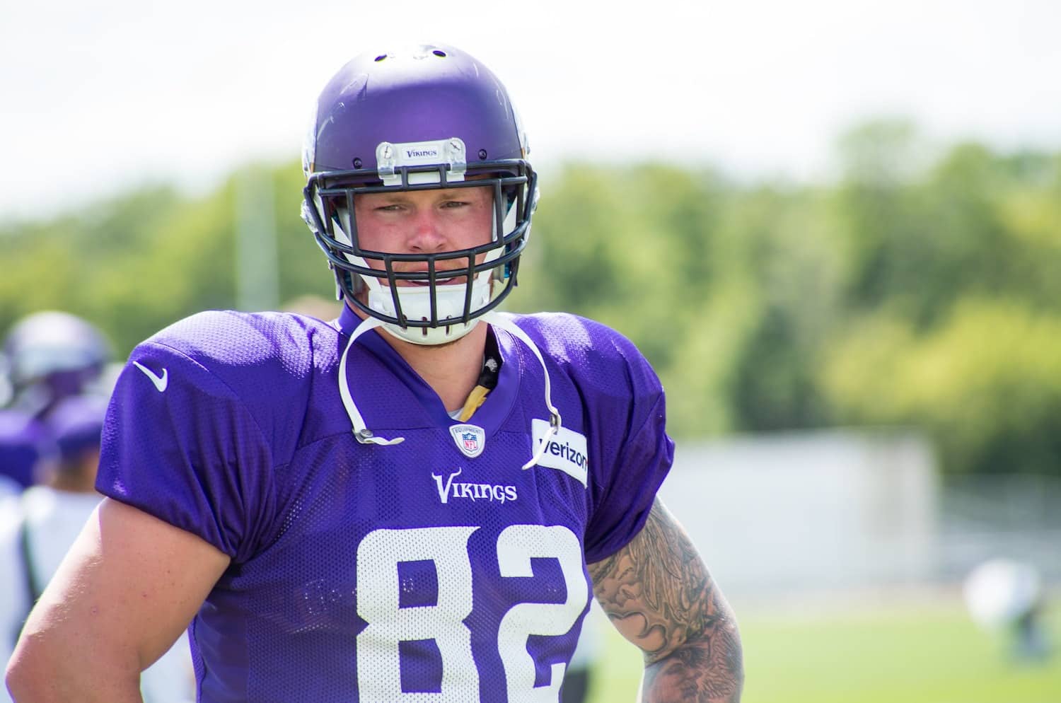Minnesota Vikings Tight End Kyle Rudolph. Photo Credit: Matthew Deery | Under Creative Commons License
