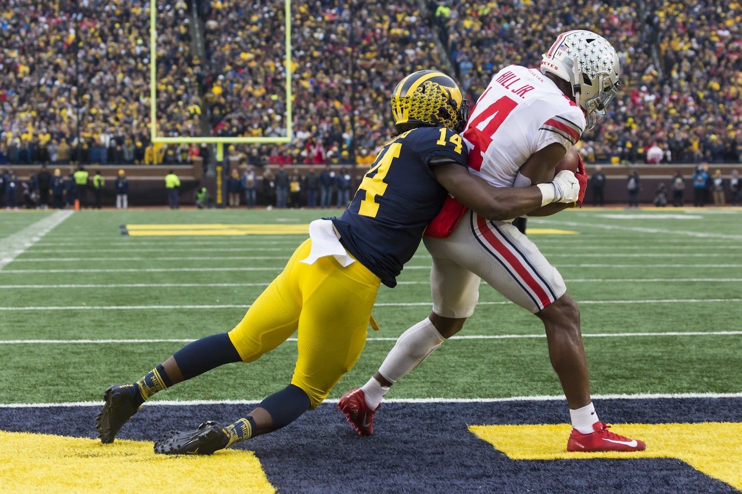 Los Angeles Chargers Wide Receiver K.J. Hill. Photo Credit: MGoBlog | Under Creative Commons License