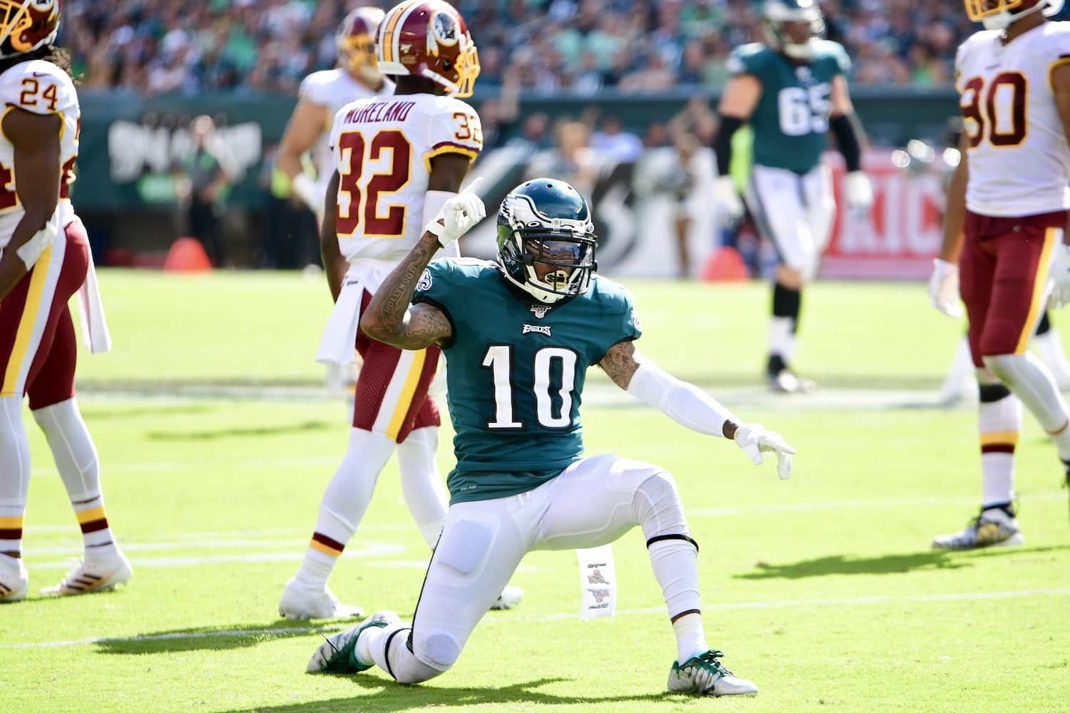 Philadelphia Eagles Wide Receiver DeSean Jackson. Photo Credit: All-Pro Reels | Under Creative Commons License