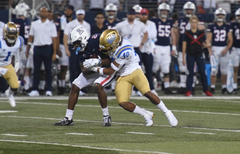 Bruins Almost Let Wildcat Out Of The Bag 3 UCLA Bruins Linebacker <a rel=