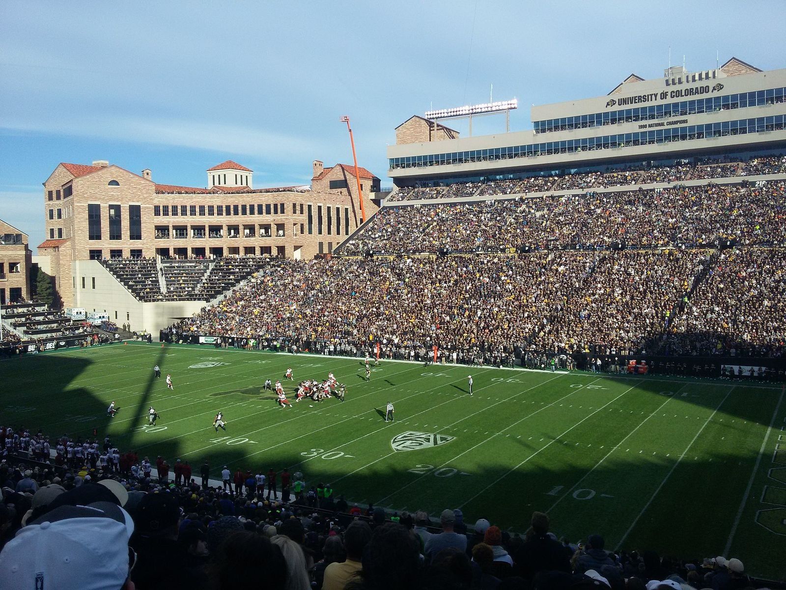 Folsom Field, Home Of The Colorado Buffaloes. Photo Credit: Wikimedia Commons