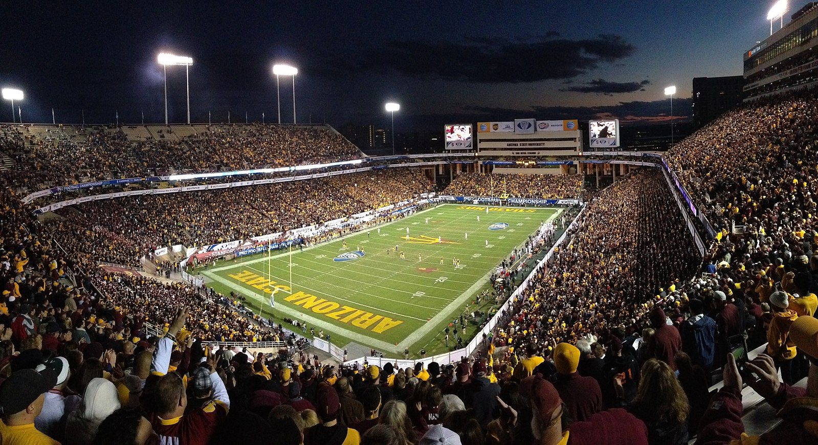 Sun Devil Stadium. Photo Credit: Wikimedia Commons