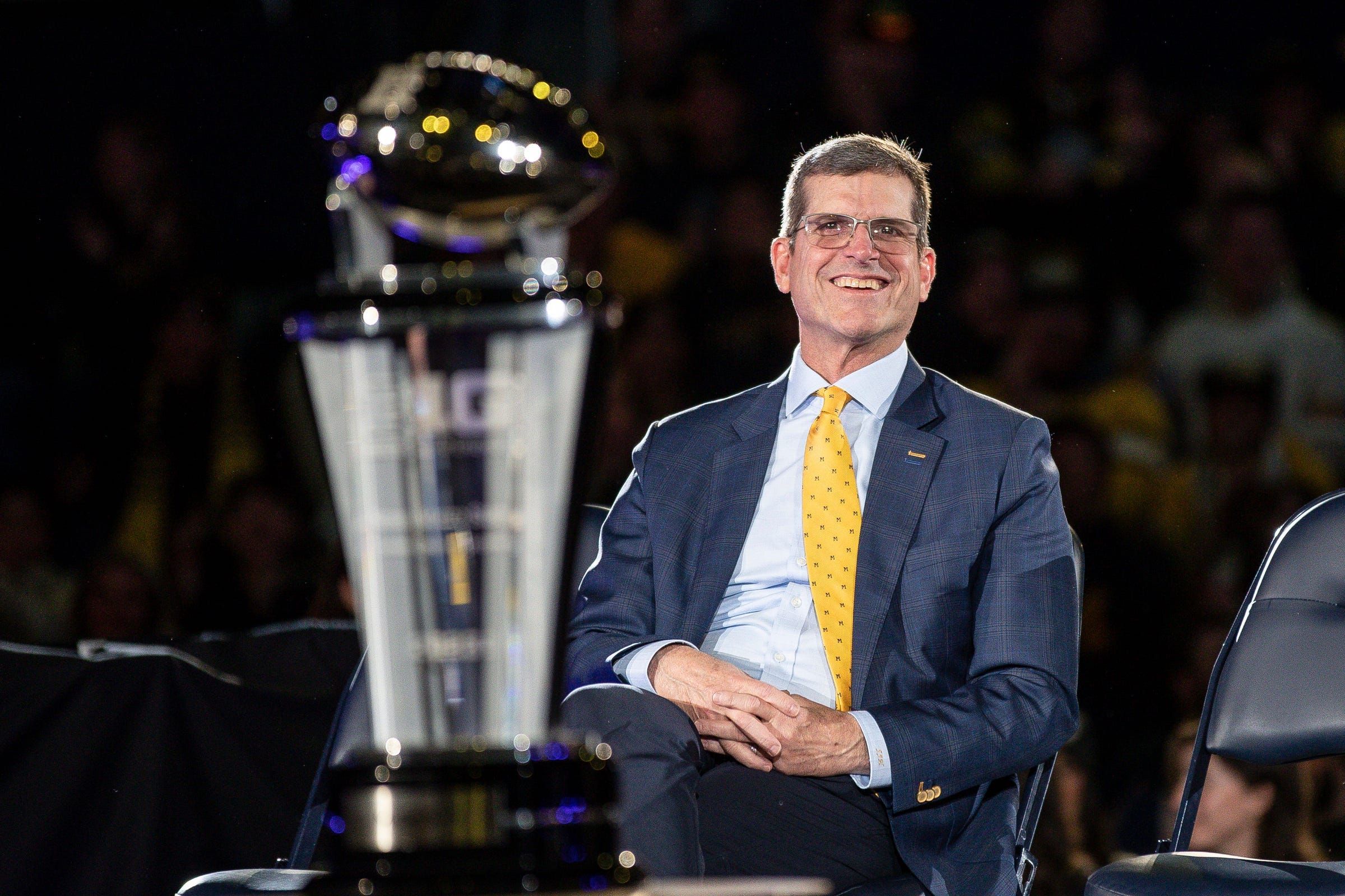 NFL Insider Reveals Unique Terms That Played A Major Role In Los Angeles Chargers Landing Jim Harbaugh 2 los angeles chargers, jim harbaugh