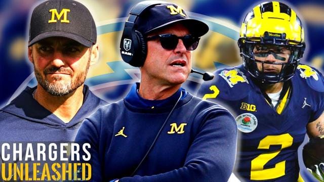 Rivals's Trevor McCue Talks Chargers Jim Harbaugh Culture & Legacy, Jesse Minter & UM Draft Prospects