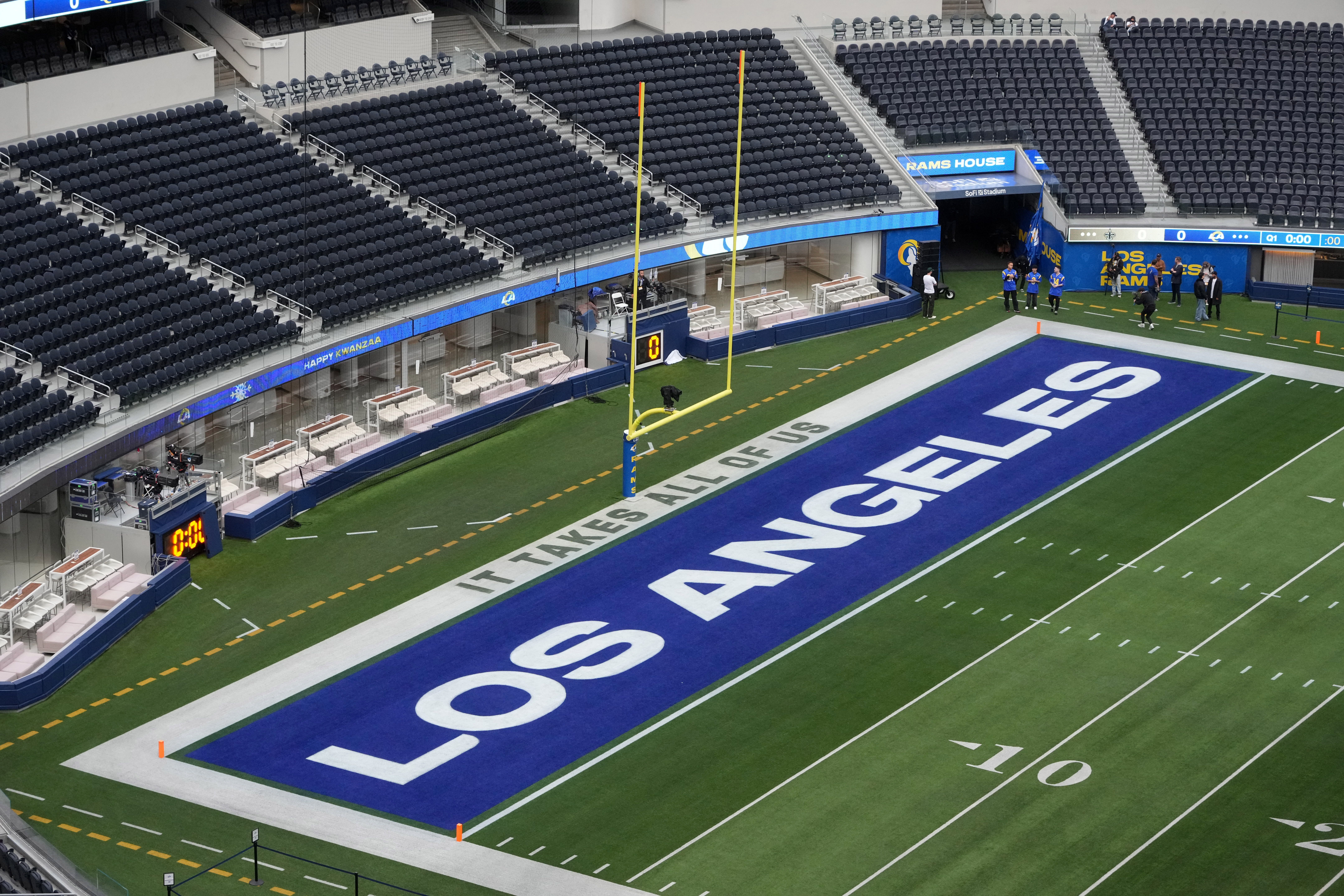 NFL: New Orleans Saints at Los Angeles Rams