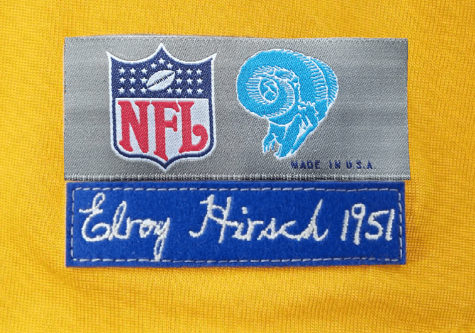 Los Angeles Rams Jersey By Ebbets Field Flannels