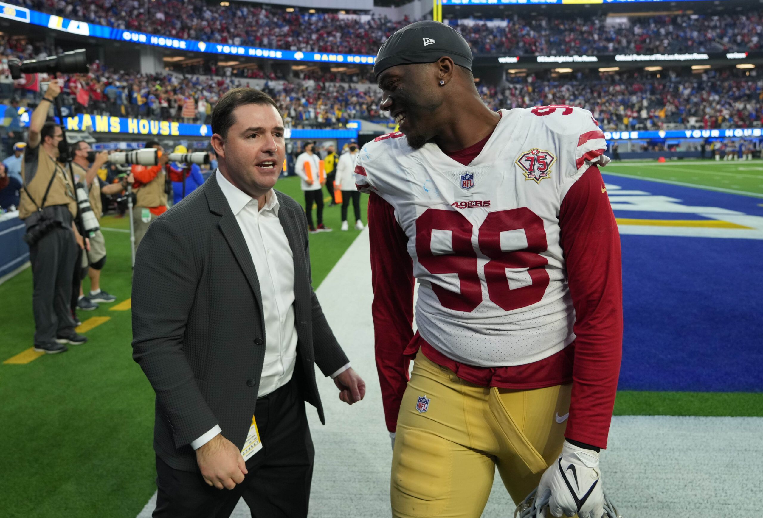 Jim Harbaugh Gets Shocking Endorsement From Former Boss: 'I Think The Los Angeles Chargers Will Be Very Successful' 2 jim harbaugh, los angeles chargers