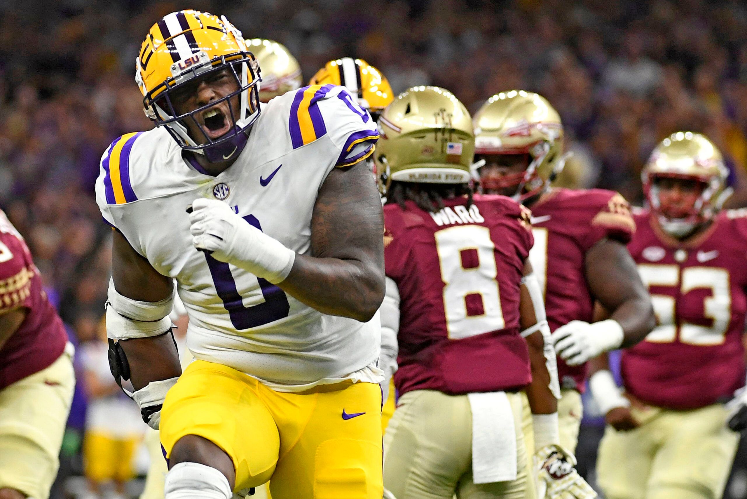 NCAA Football: Florida State at Louisiana State