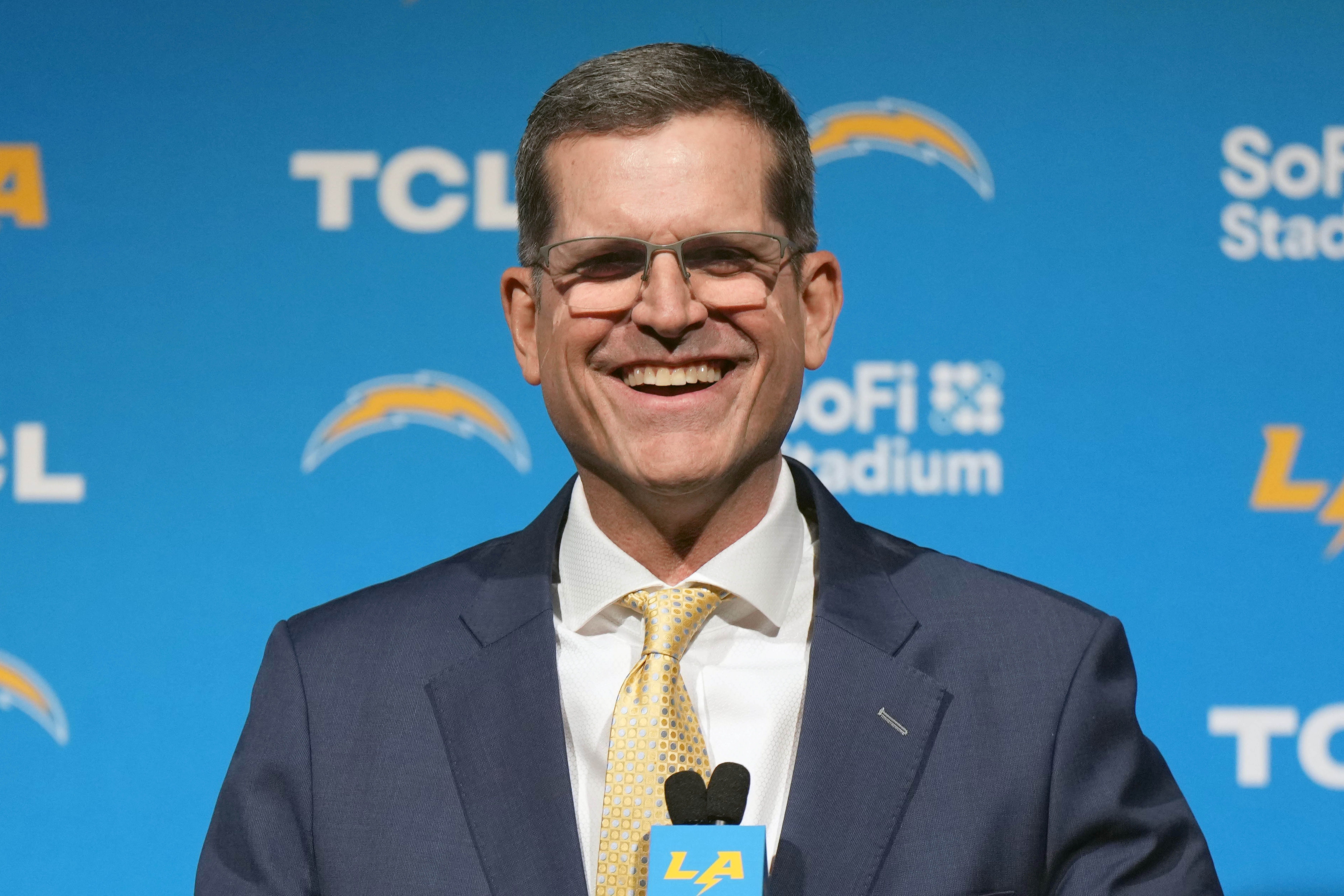 NFL: Los Angeles Chargers-Head Coach Jim Harbaugh Introductory Press Conference