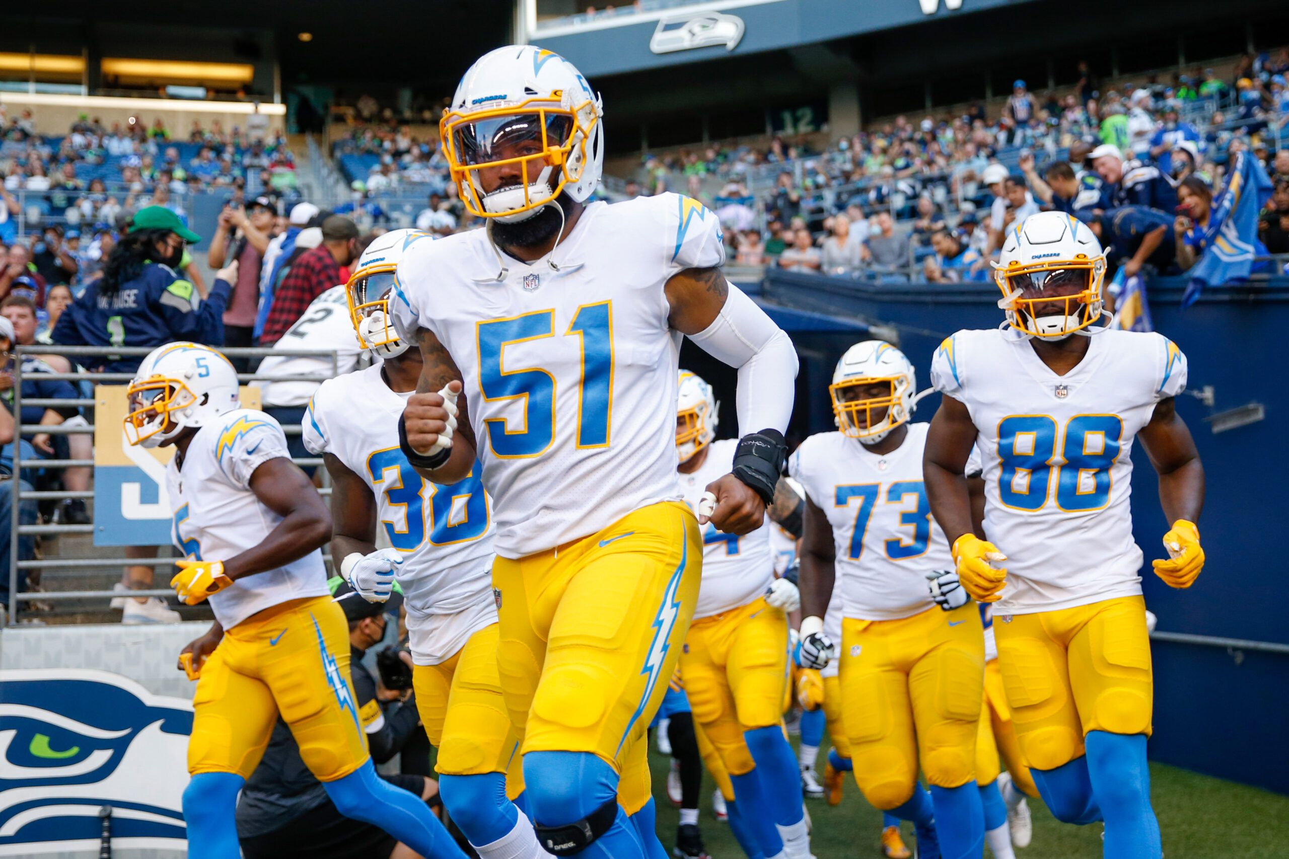 NFL: Los Angeles Chargers Schedule at Seattle Seahawks