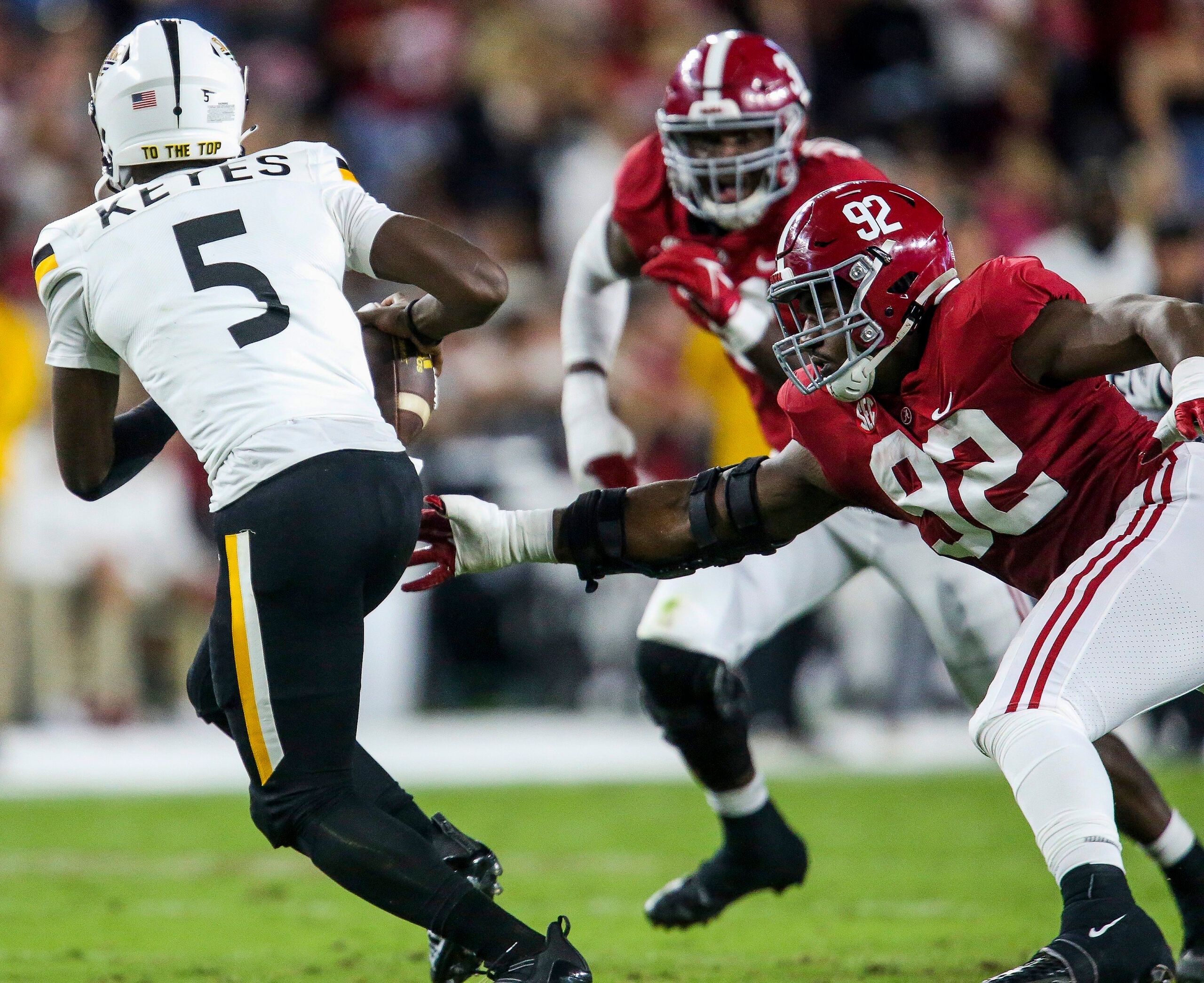 NCAA Football: Southern Mississippi at Alabama