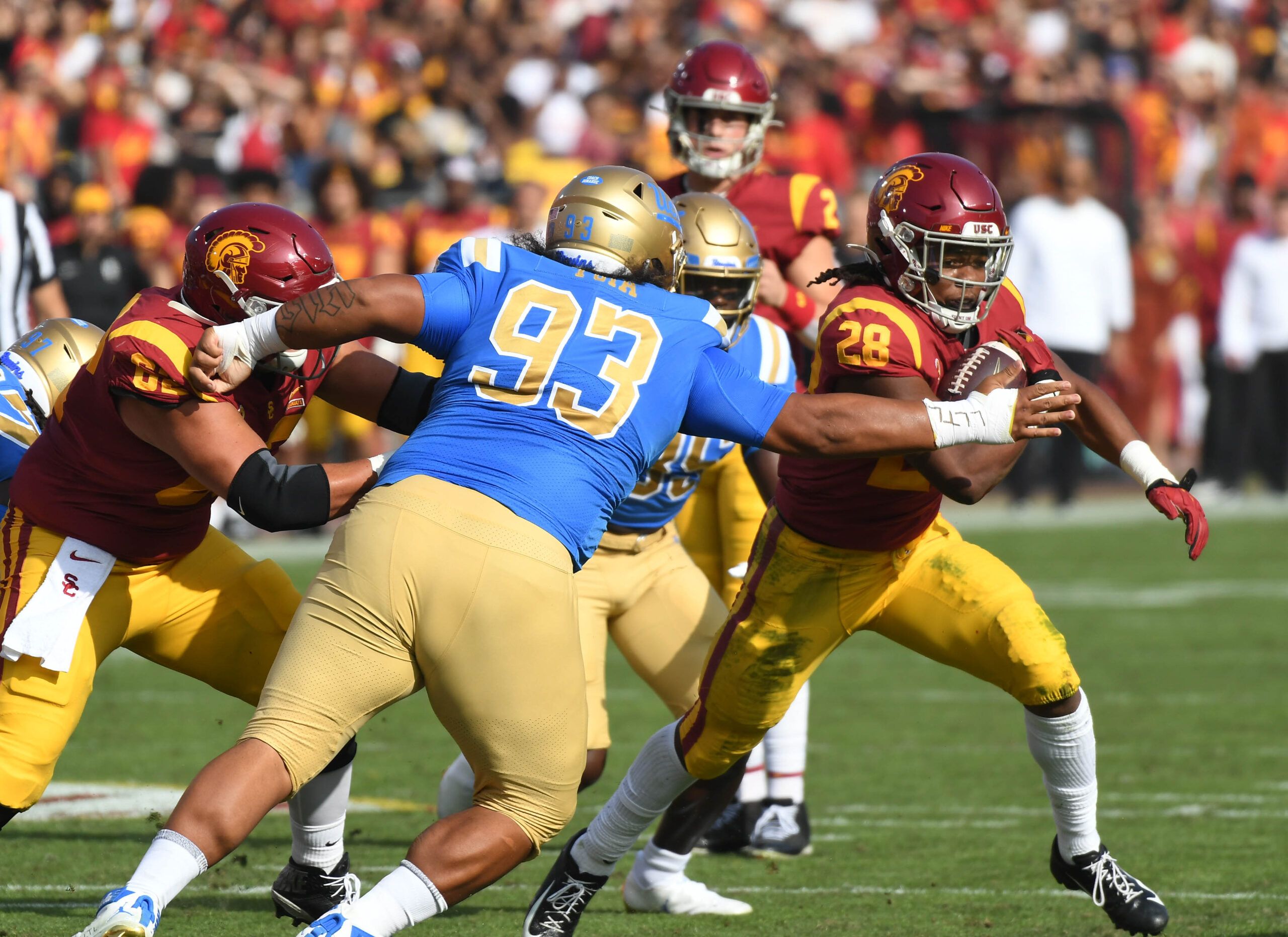 NCAA Football: UCLA at Southern California