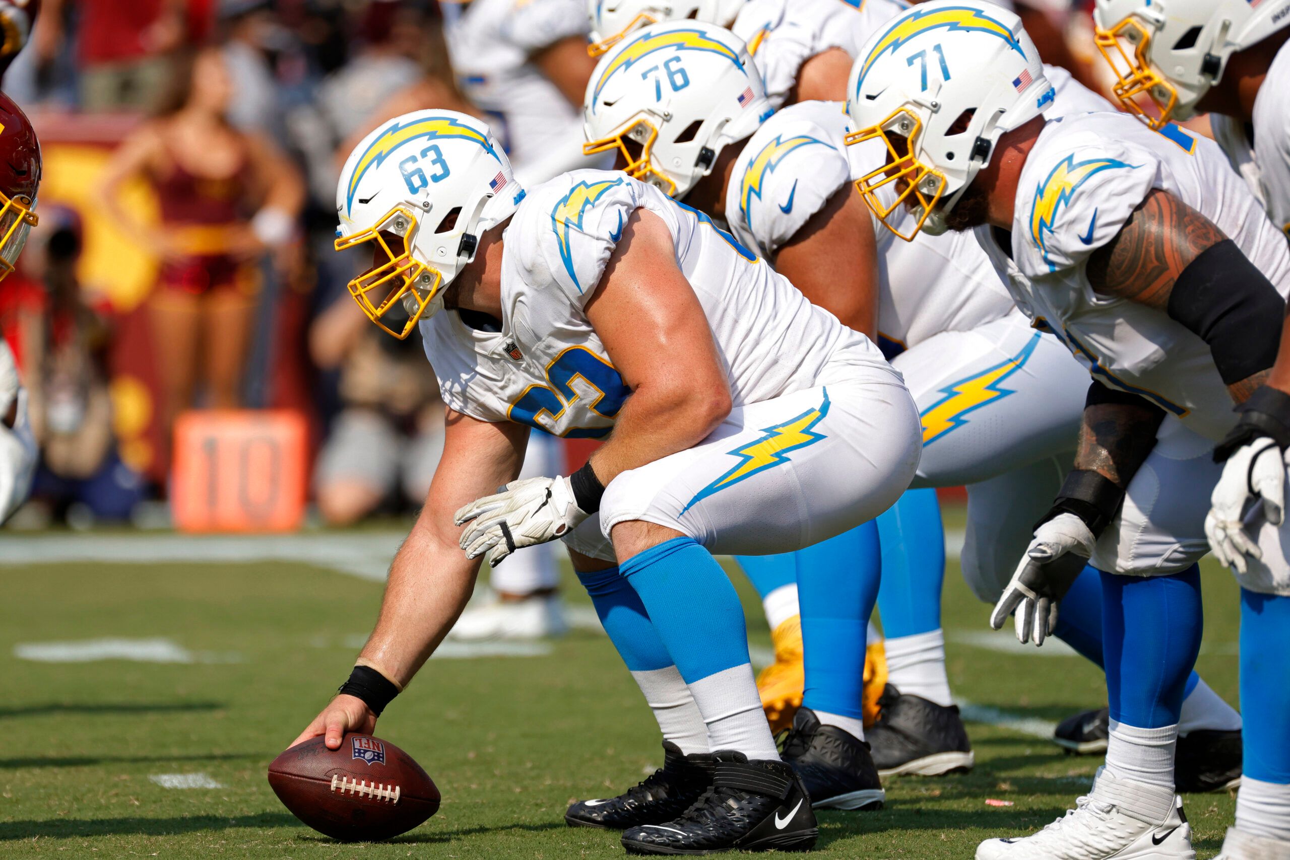 NFL: Los Angeles Chargers at Washington Football Team