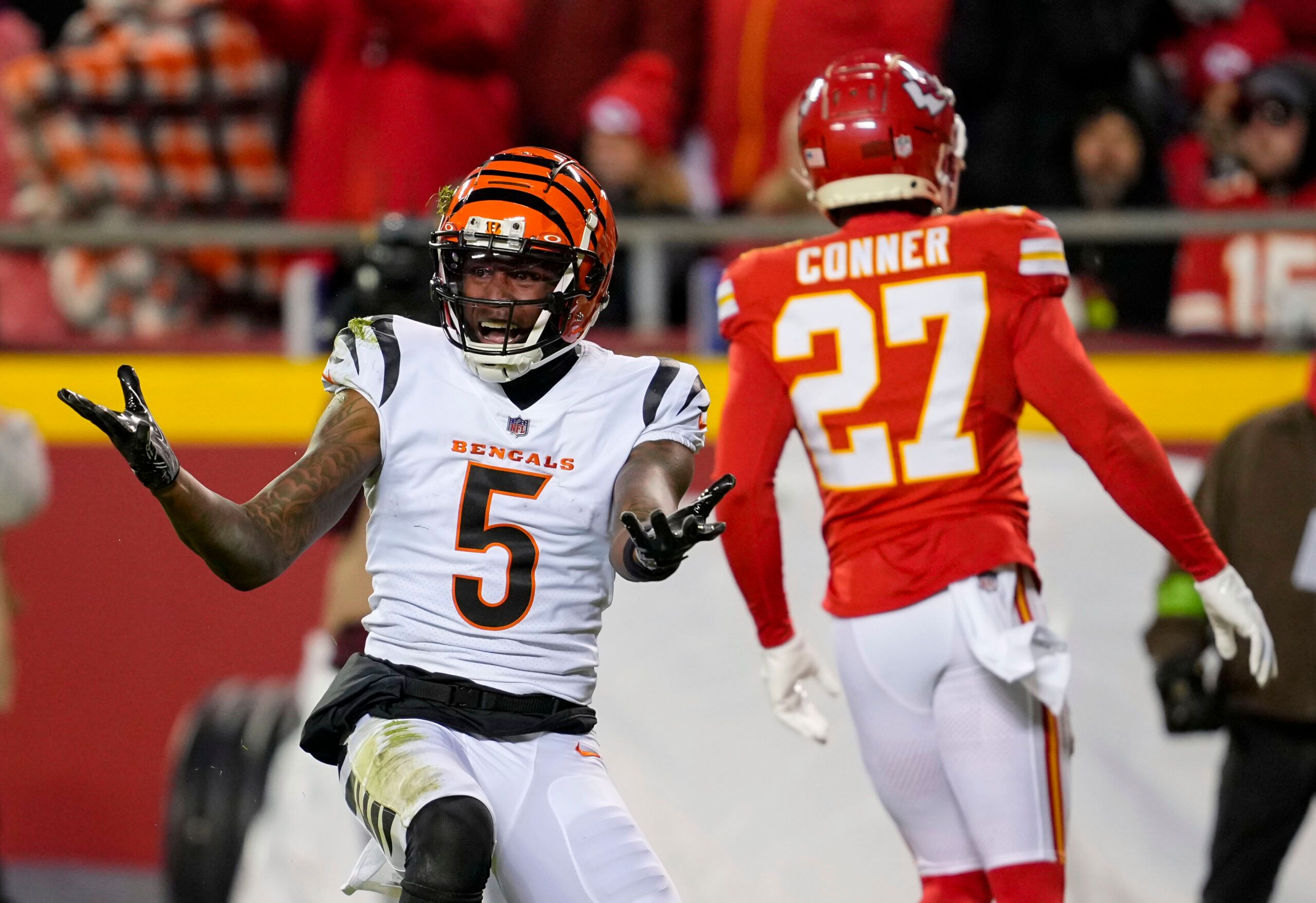 Cincinnati Bengals' Tee Higgins