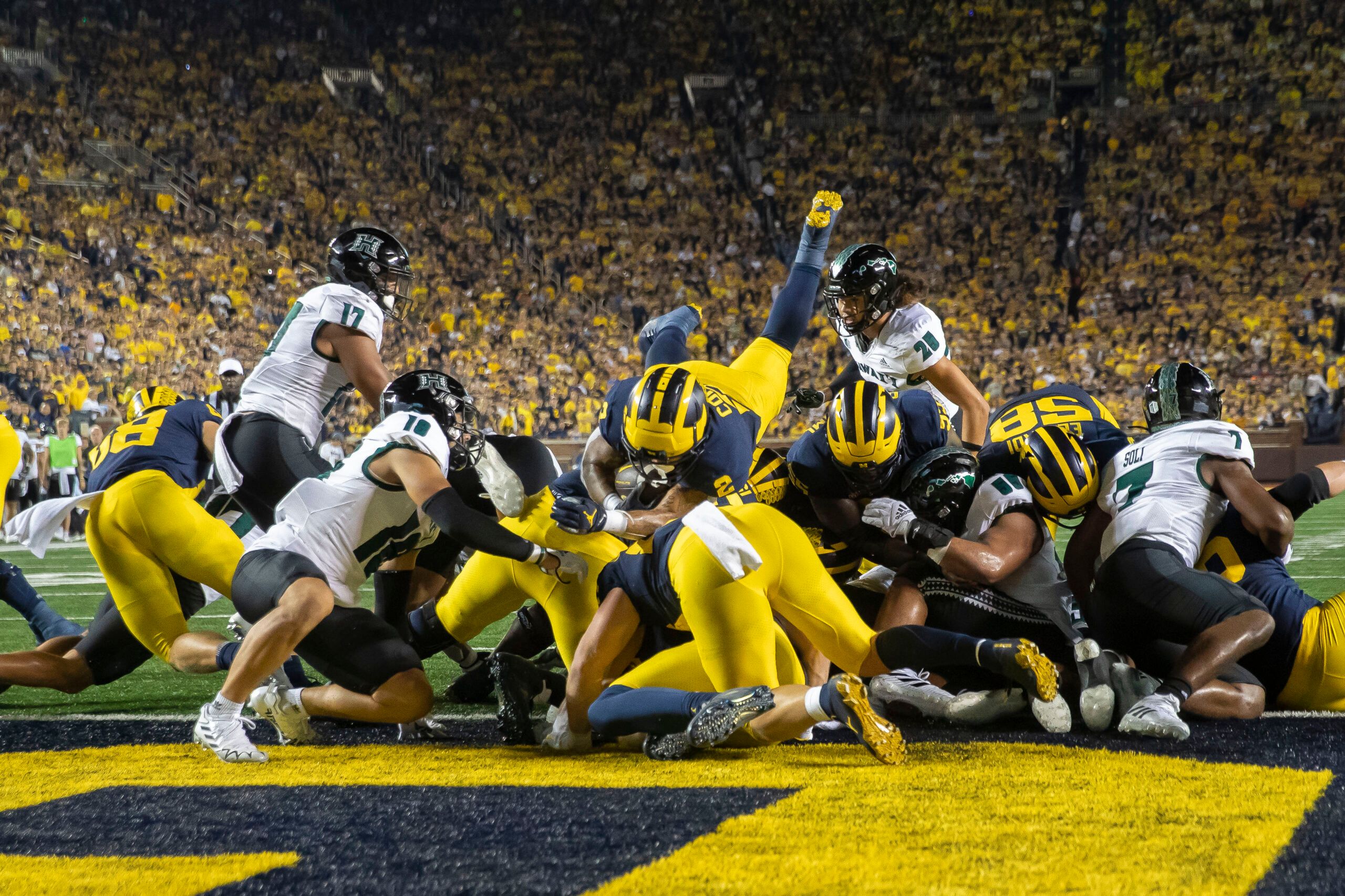 NCAA Football: Hawaii at Michigan