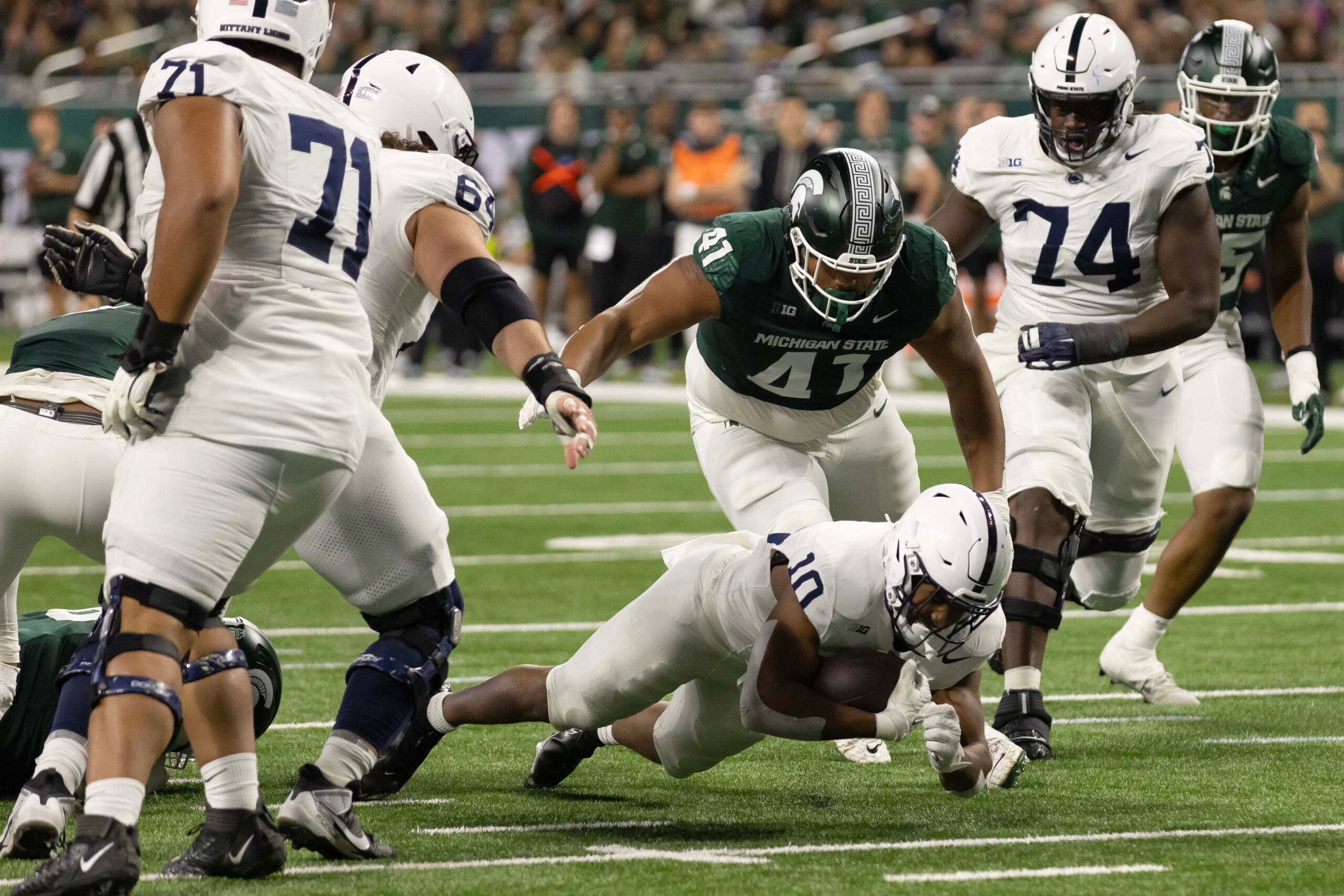 NCAA Football: Penn State at Michigan State