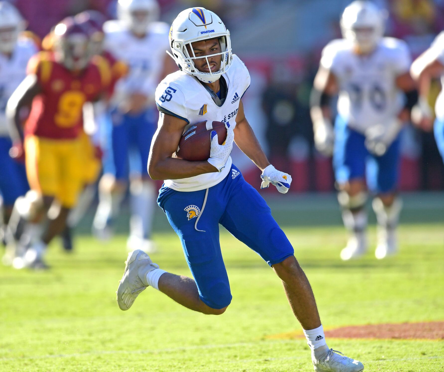 USC Football Earns Commitment from WR Charles Ross 2 NCAA Football: San Jose State at USC Football