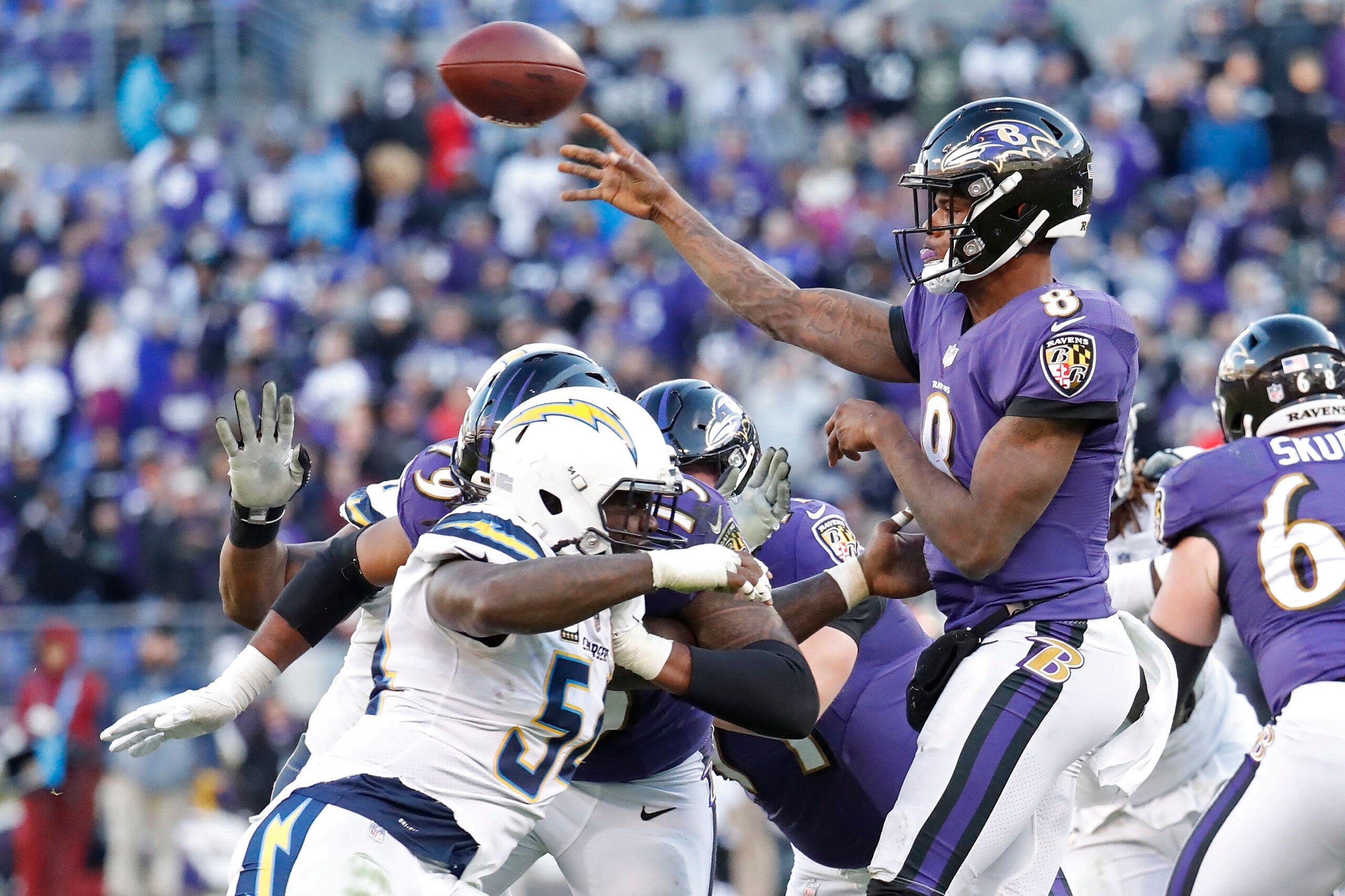 NFL: AFC Wild Card-Los Angeles Chargers at Baltimore Ravens