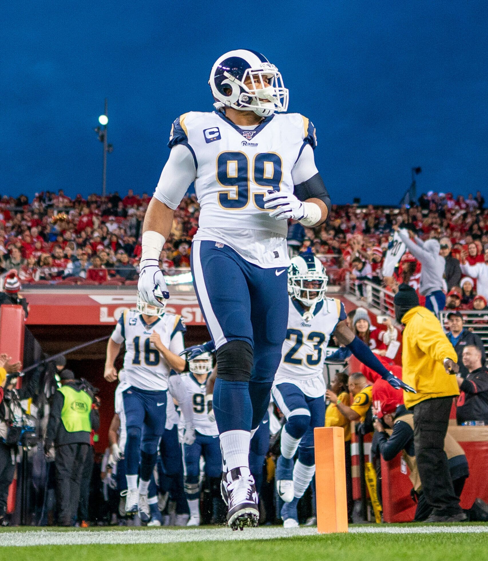 Ex-Los Angeles Rams DC Casts Doubt on 2024 Defense In Light of Retirement: "Other Good Players, But There Aren’t Any Aaron Donalds" 3 NFL: Los Angeles Rams at San Francisco 49ers