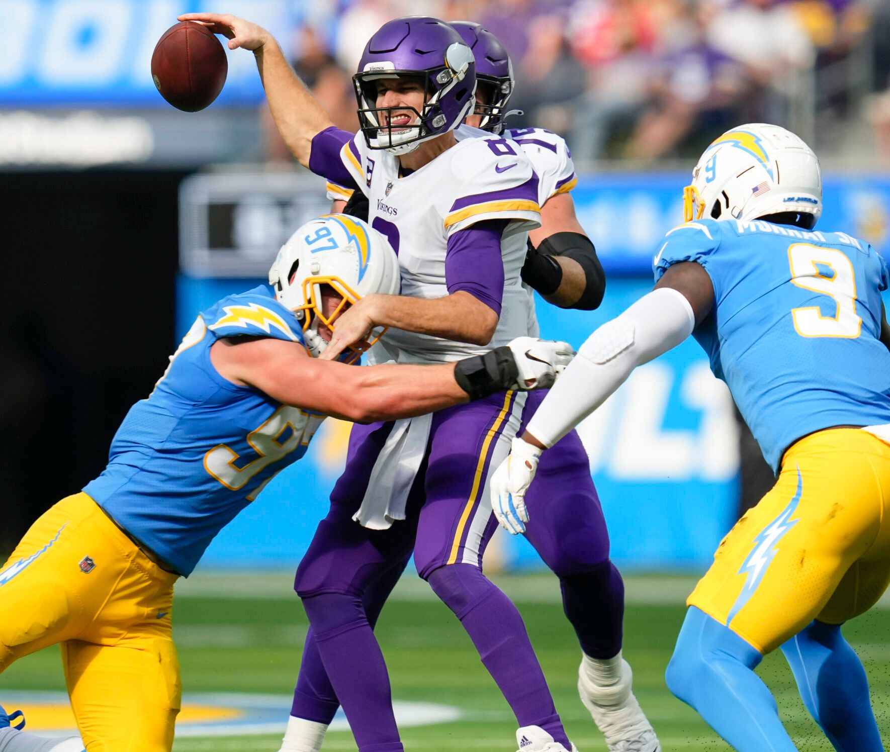 Breaking Down the 2024 Los Angeles Chargers Schedule's Toughest Stretches, Key Matchups & Burning Questions 3 NFL: Minnesota Vikings at Los Angeles Chargers