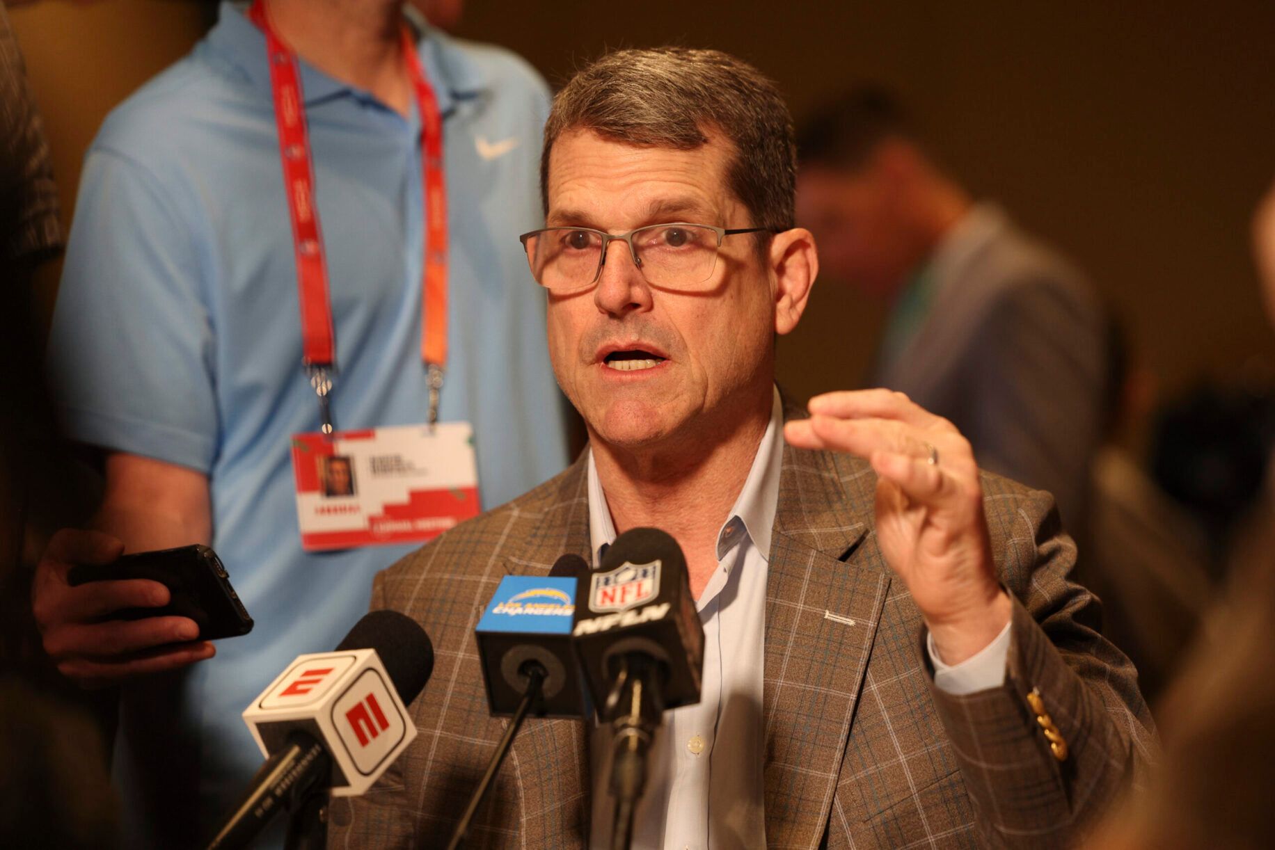 Merging Onto the Freeway: Jim Harbaugh Preps 2024 Chargers Rookies for Veterans 2 Jim Harbaugh