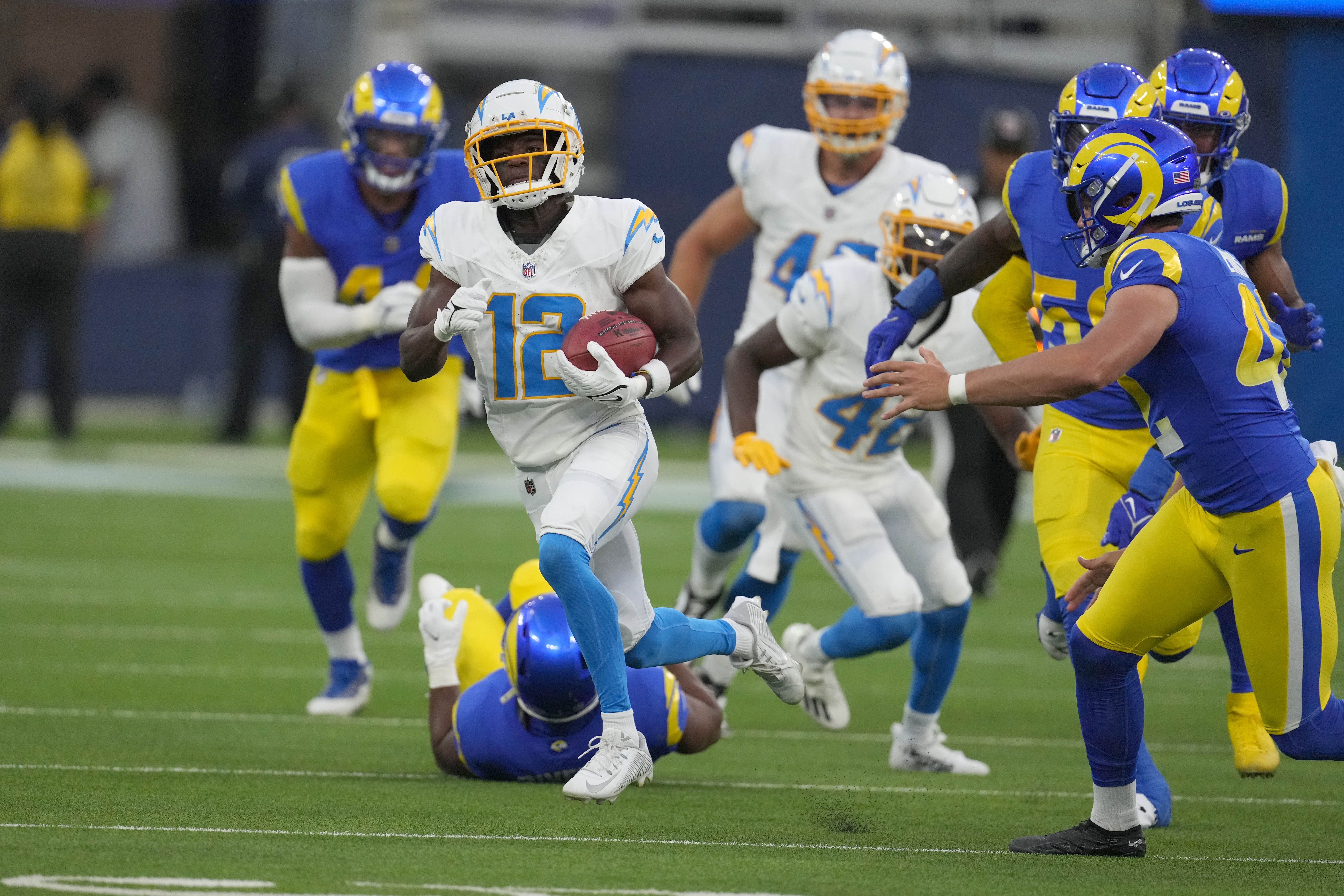 Los Angeles Chargers Wide Receiver Rebuild: Analyzing the New (and Improved?) Pass-Catching Unit 4 NFL: Preseason-Los Angeles Chargers at Los Angeles Rams