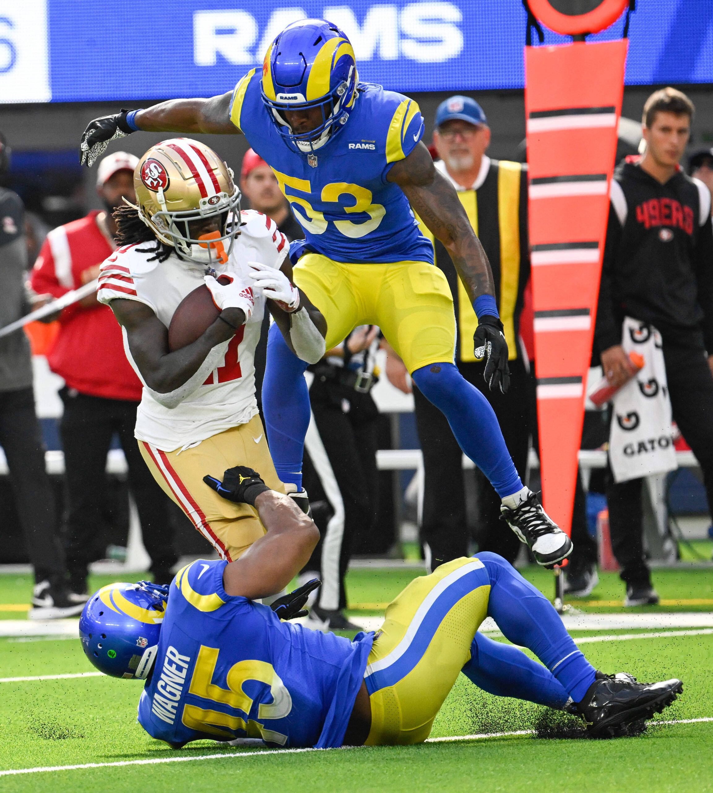 NFL: San Francisco 49ers at Los Angeles Rams