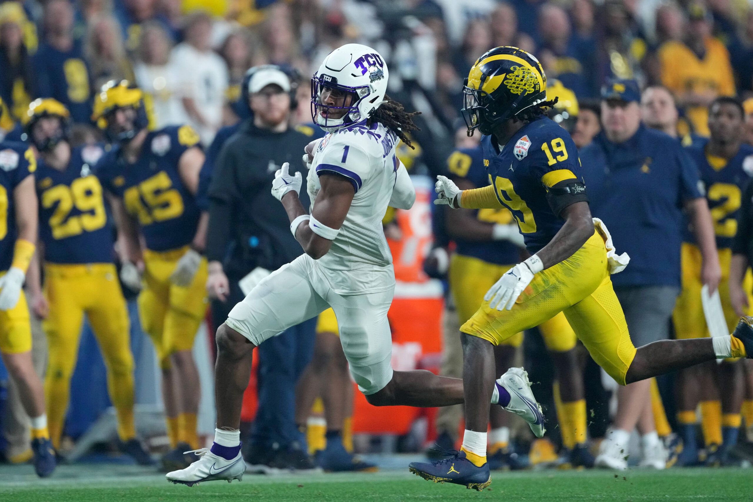 NCAA Football: Fiesta Bowl-Texas Christian at Michigan