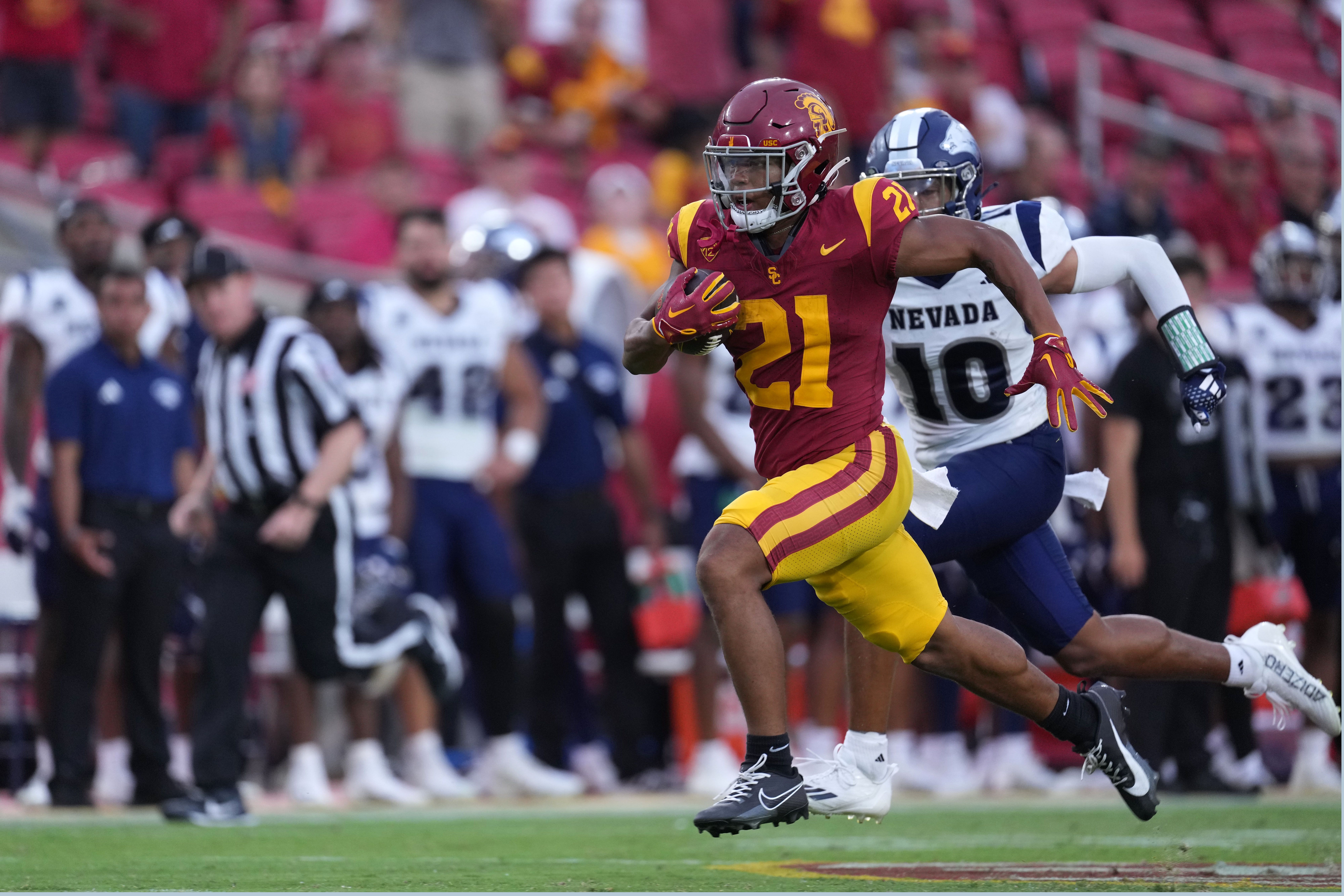 NCAA Football: Nevada at USC Football
