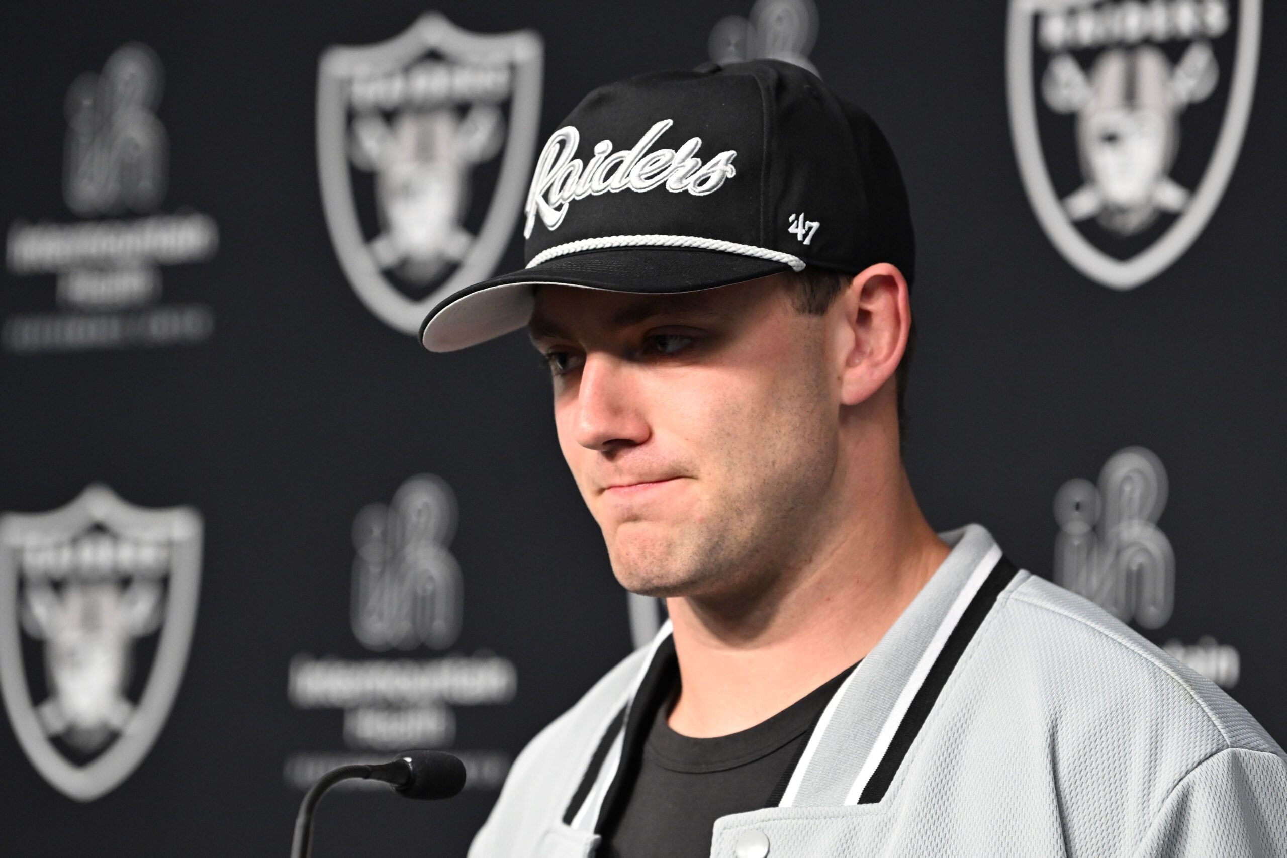 NFL: Las Vegas Raiders-Brock Bowers Press Conference
