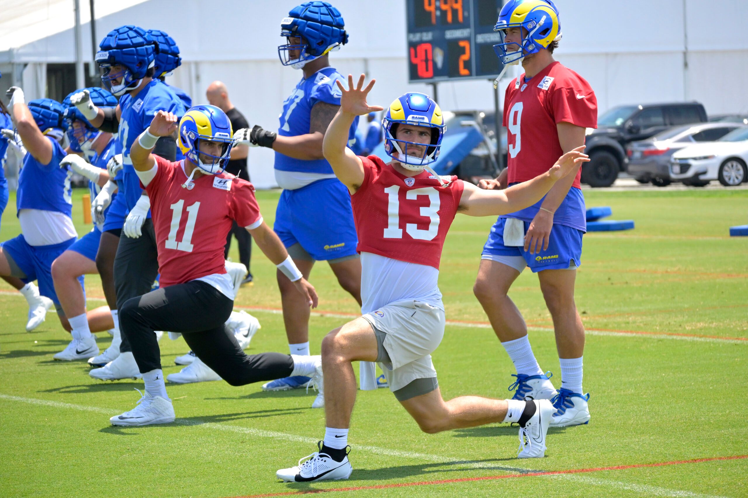 NFL: Los Angeles Rams OTA