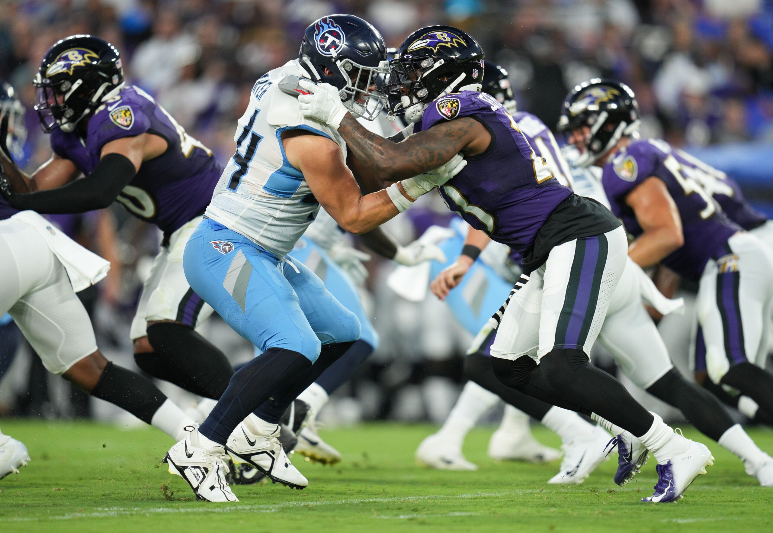 NFL: Tennessee Titans at Baltimore Ravens