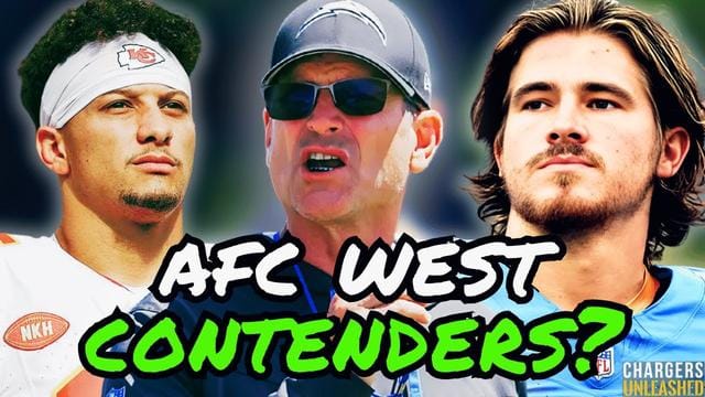 Los Angeles Chargers AFC West Title Contenders In 2024? Biggest Threat to Chiefs Divisional Reign