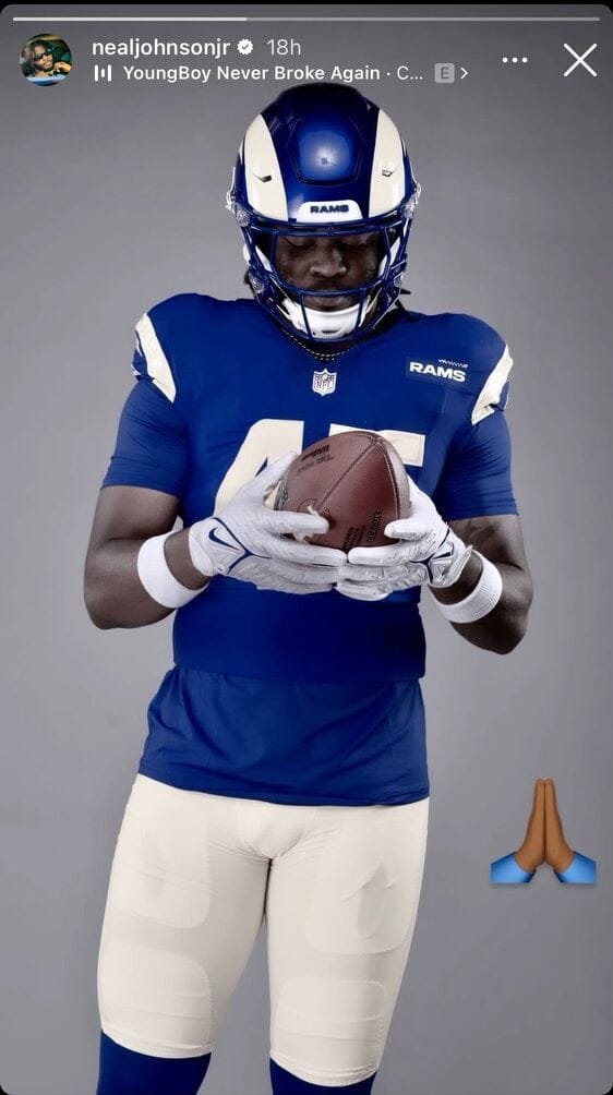 Los Angeles Rams Uniform
