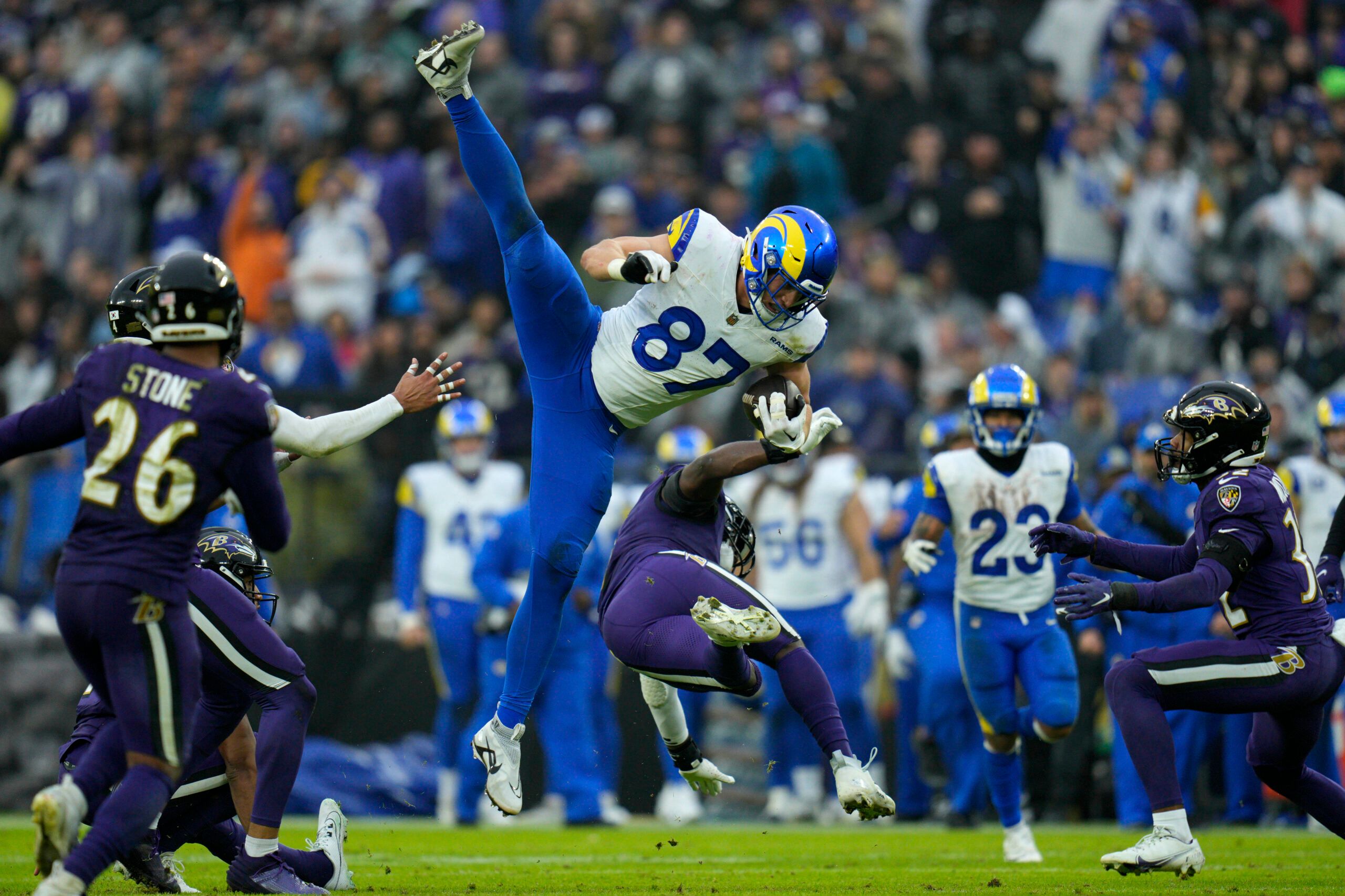 Tight End Concerns for the Los Angeles Rams? Examining Their Poor Ranking in 2024 3 NFL: Los Angeles Rams at Baltimore Ravens