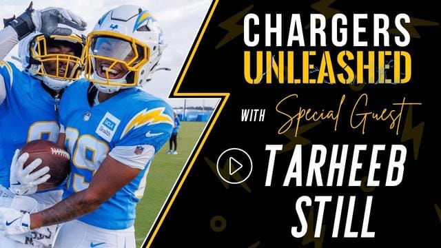 Los Angeles Chargers Exclusive: Tarheeb Still Talks Expectations, Jim Harbaugh, Jesse Minter - "The Defense Is Fun" 2 Los Angeles Chargers Tarheeb Still Talks Expectations, Jim Harbaugh, Jesse Minter & More | "THE DEFENSE IS FUN"