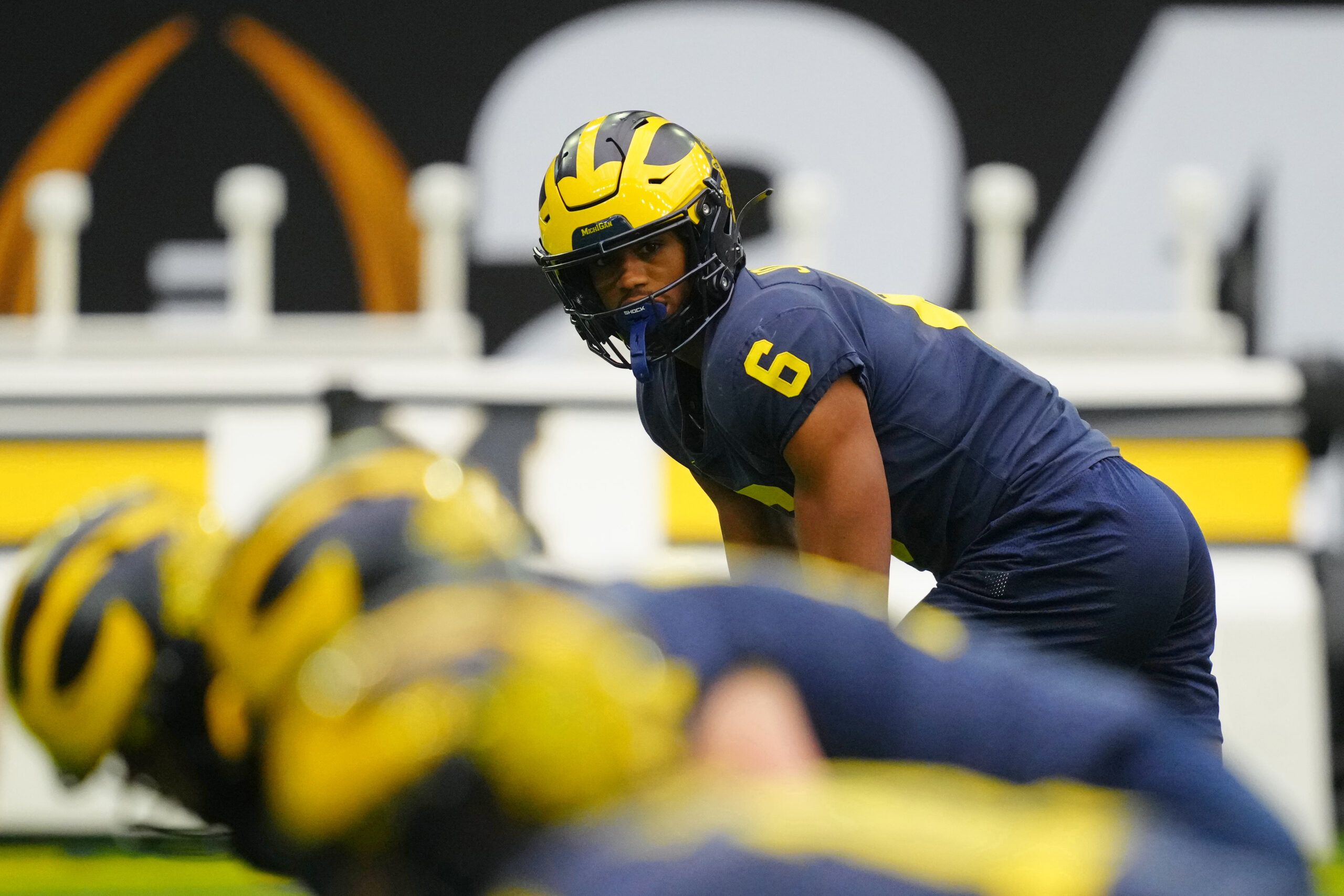 NCAA Football: CFP National Championship-Michigan Practice