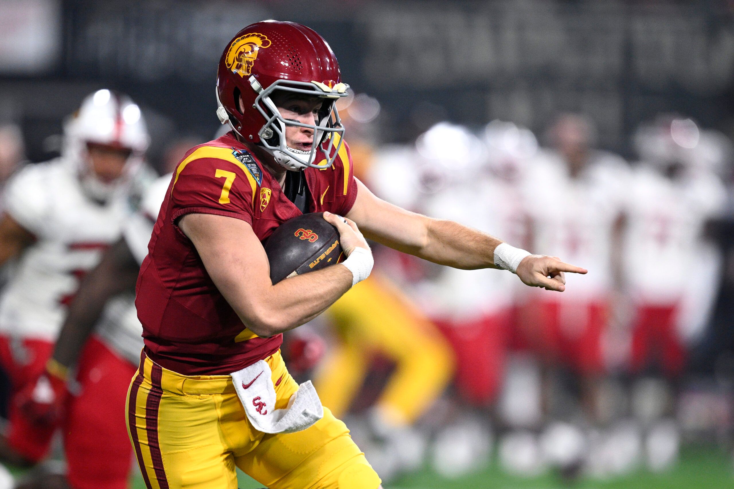 NCAA Football: Holiday Bowl-Louisville at USC Football
