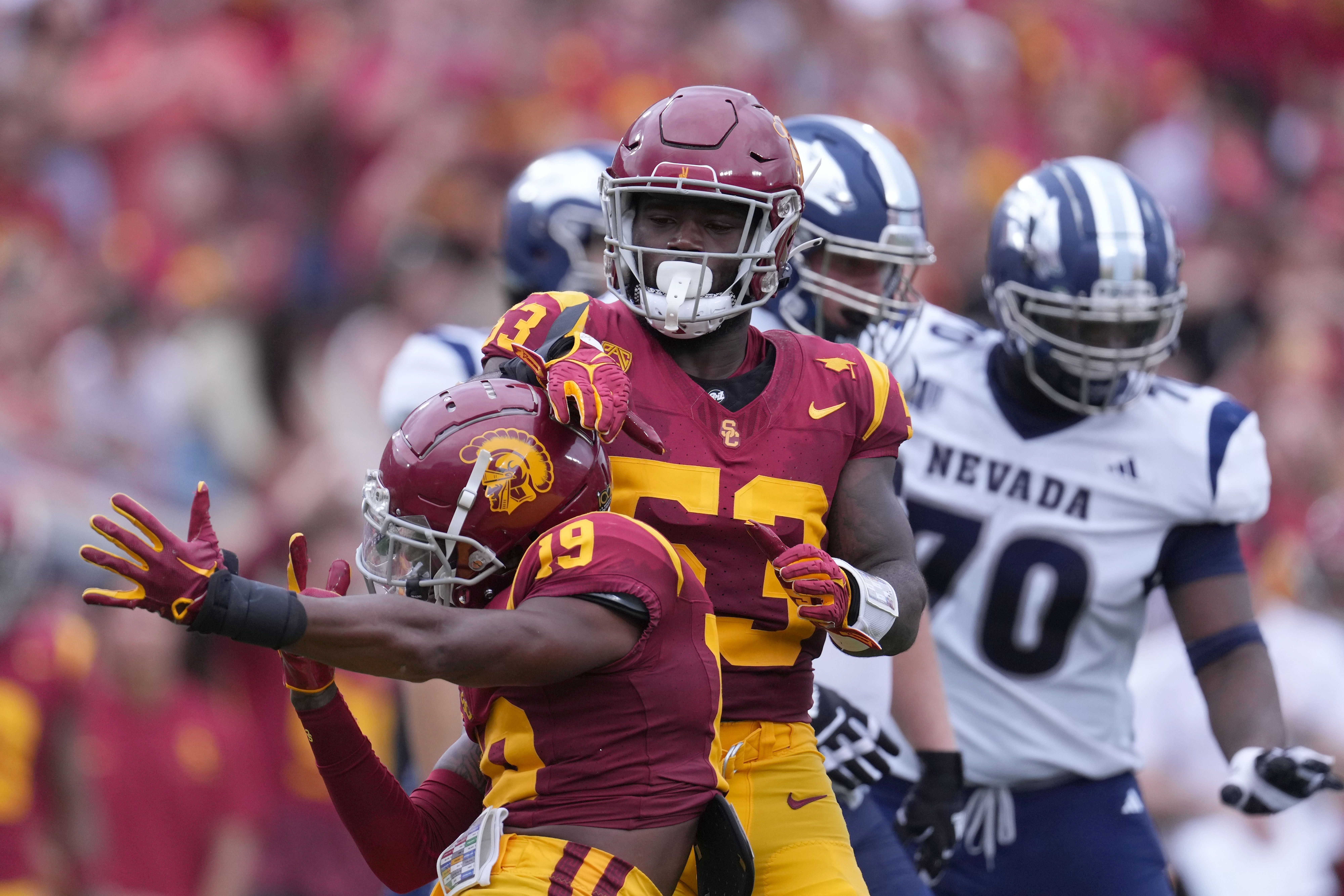 NCAA Football: Nevada at USC Trojans