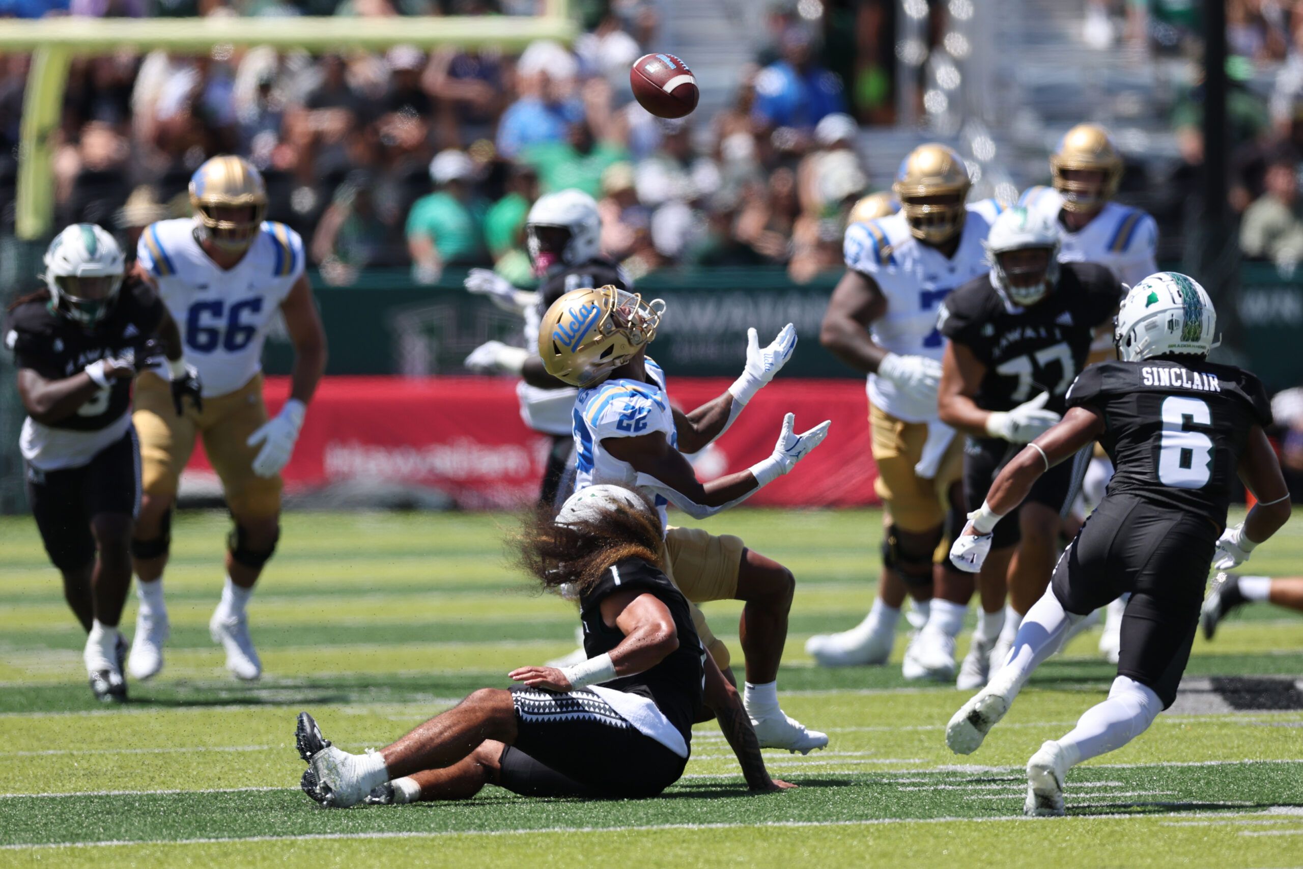 Hawai'i Penalties Nearly Outperforms UCLA Bruins Offense in 1st Half 3 NCAA Football: UCLA at Hawaii