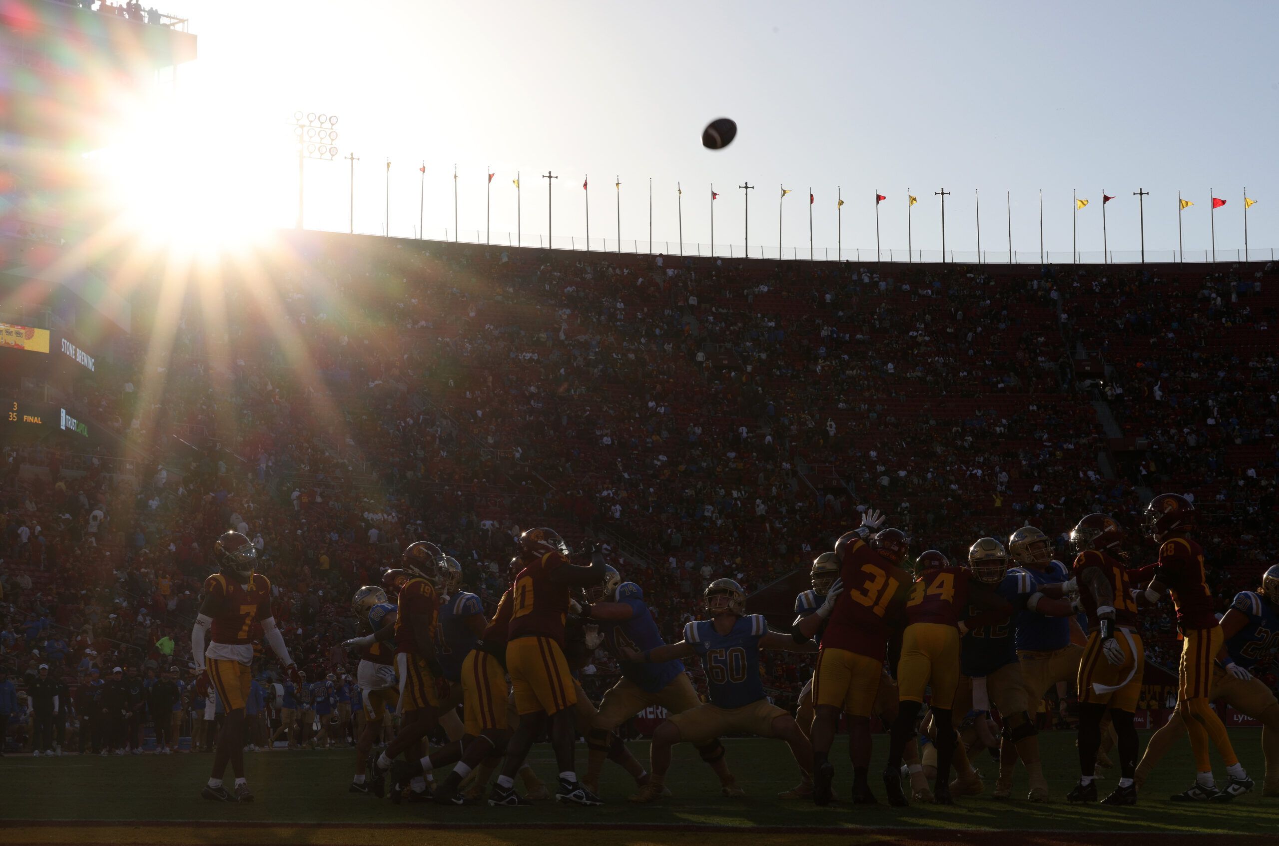 NCAA Football: UCLA at USC Trojans
