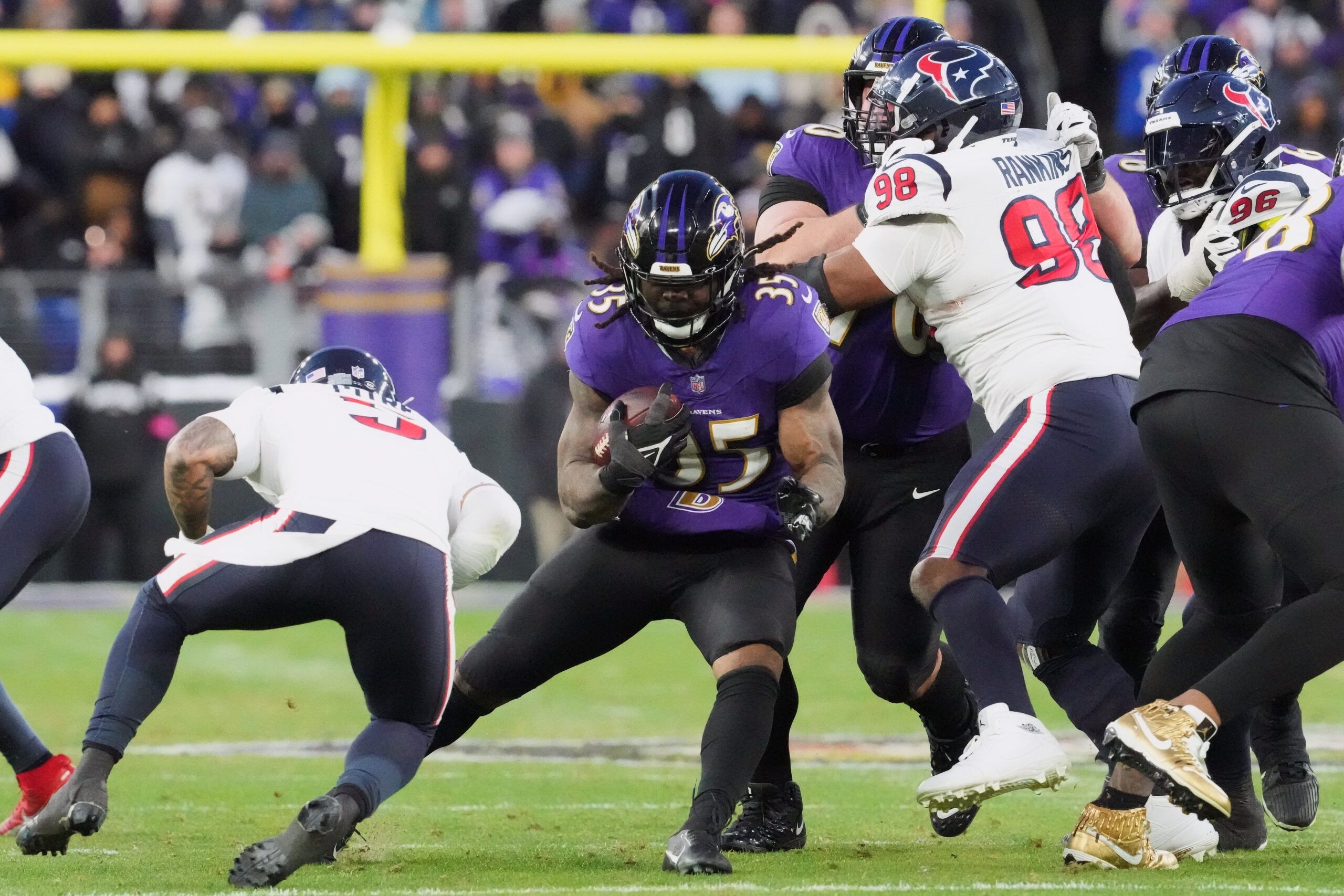 NFL: AFC Divisional Round-Houston Texans at Baltimore Ravens