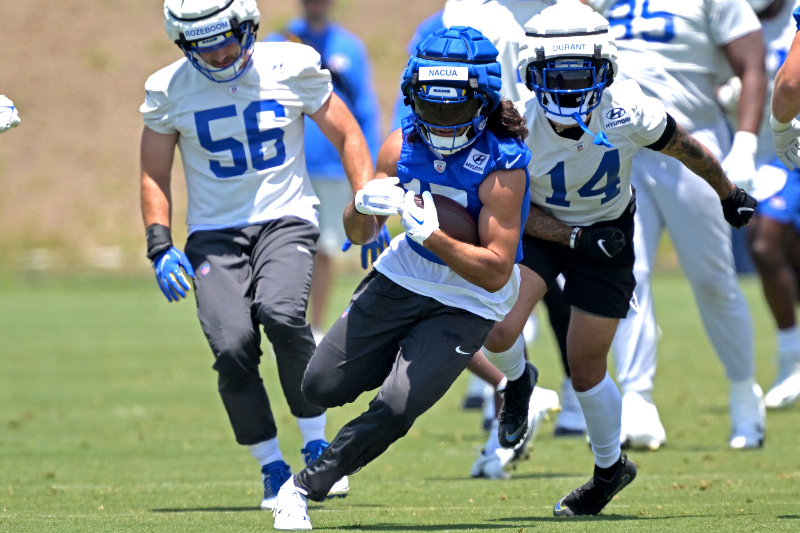 NFL: Los Angeles Rams OTA -- Puka Nacua