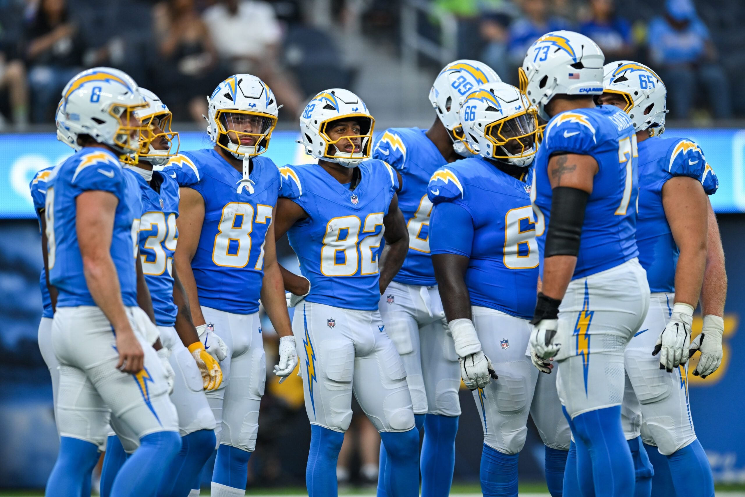 Despite No Catches, Brenden Rice Impresses in Chargers Preseason Debut 3 NFL: Seattle Seahawks at Los Angeles Chargers