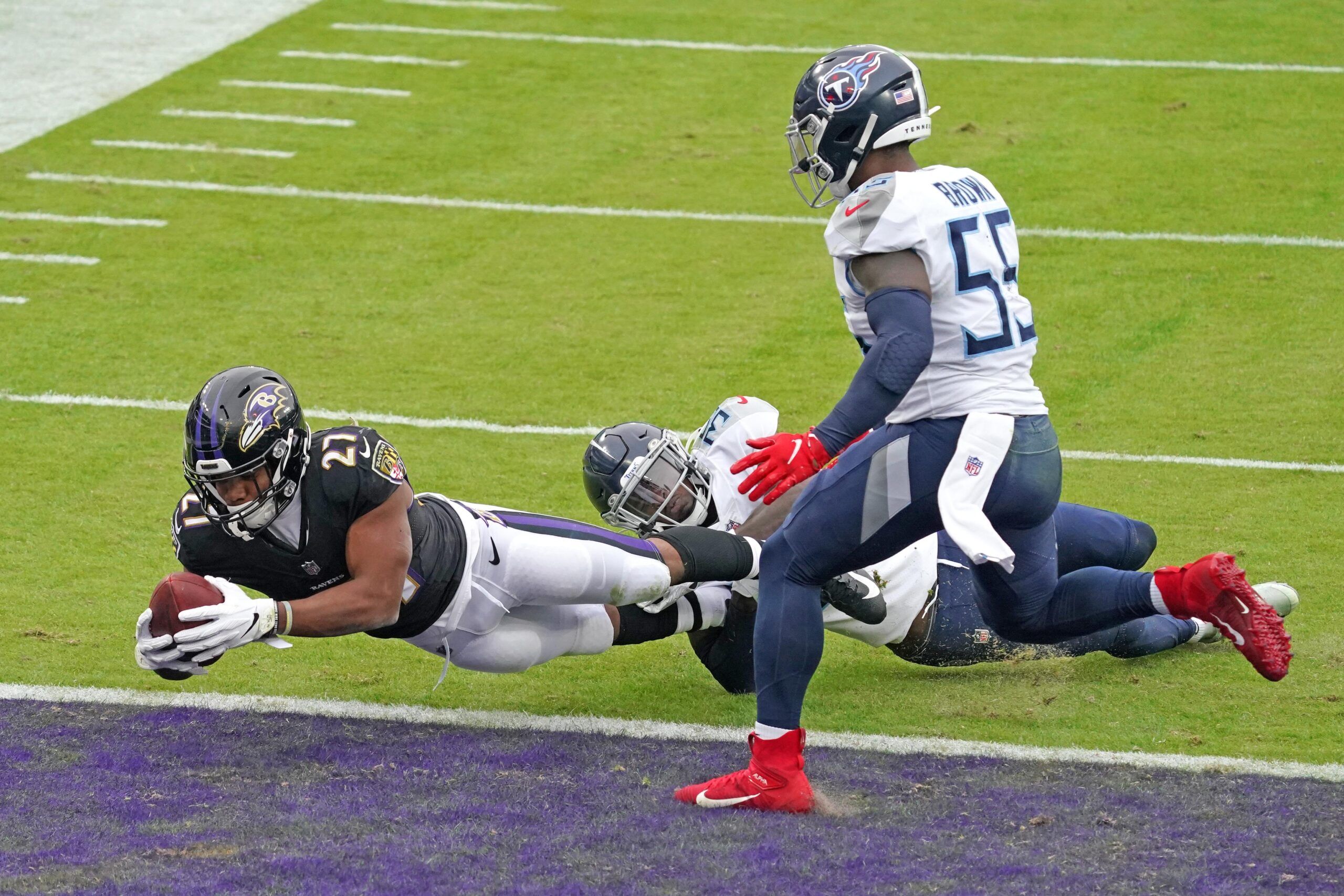 NFL: Tennessee Titans at Baltimore Ravens