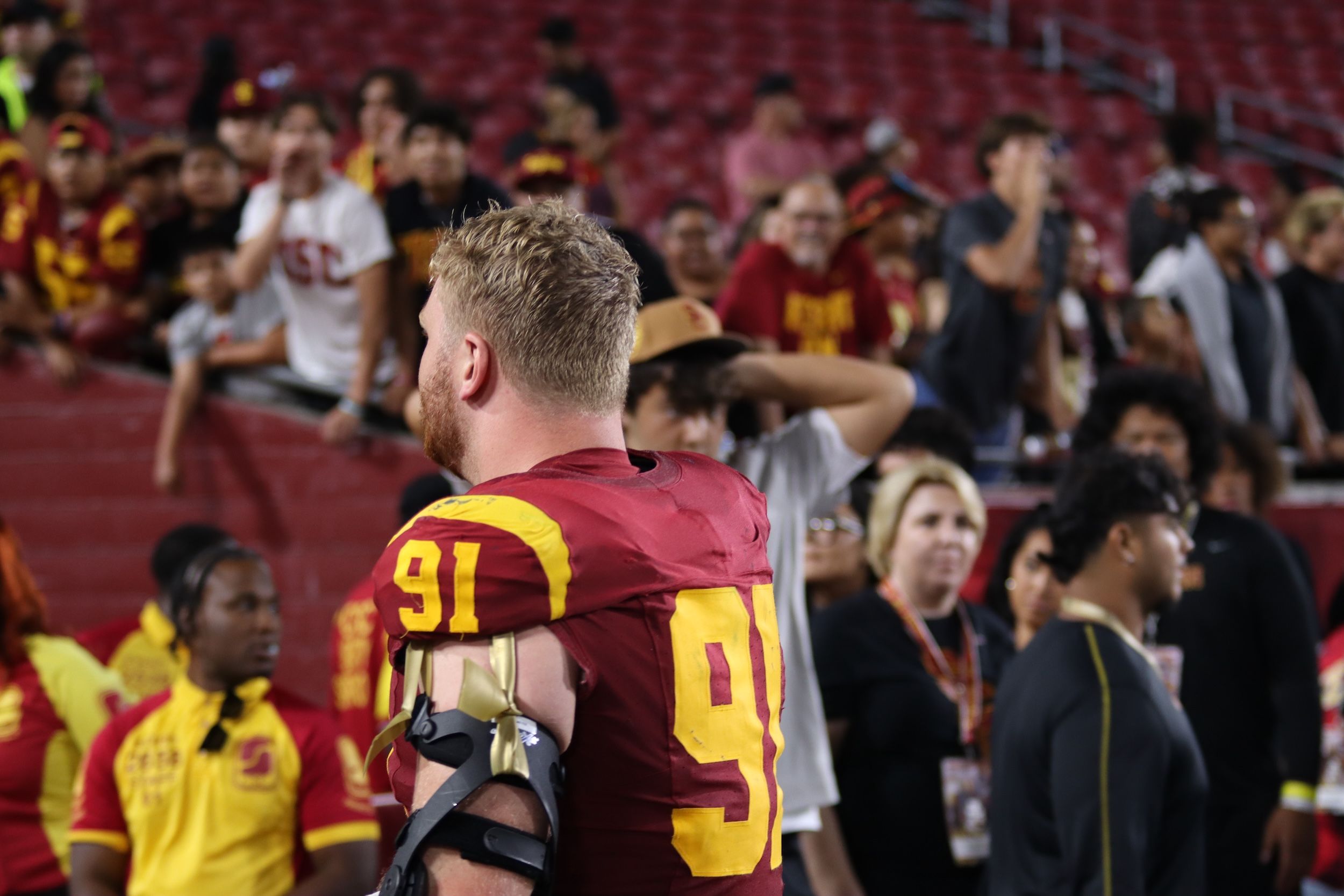 Lincoln Riley Doesn't Want Good Players, He Wants The Right Players | USC Trojans Defensive Lineman Gavin Meyer