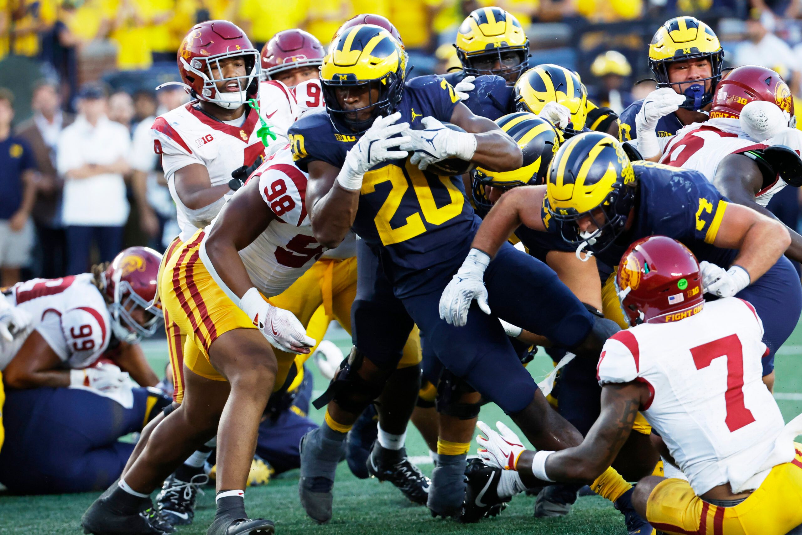 NCAA Football: Southern California at Michigan