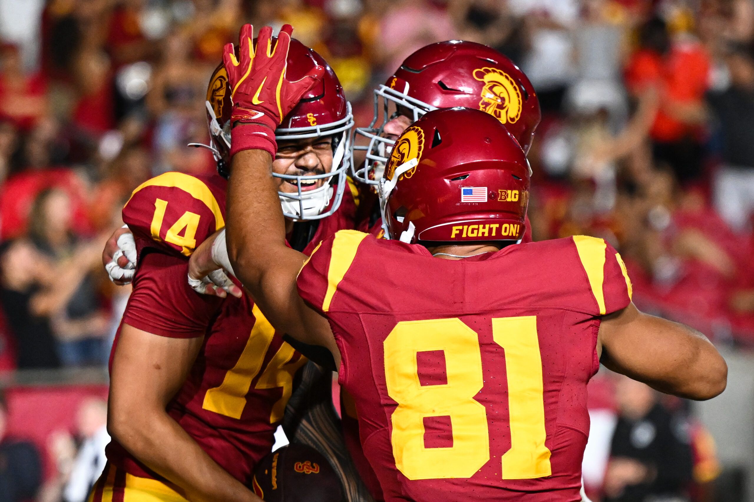 NCAA Football: Utah State at Southern California