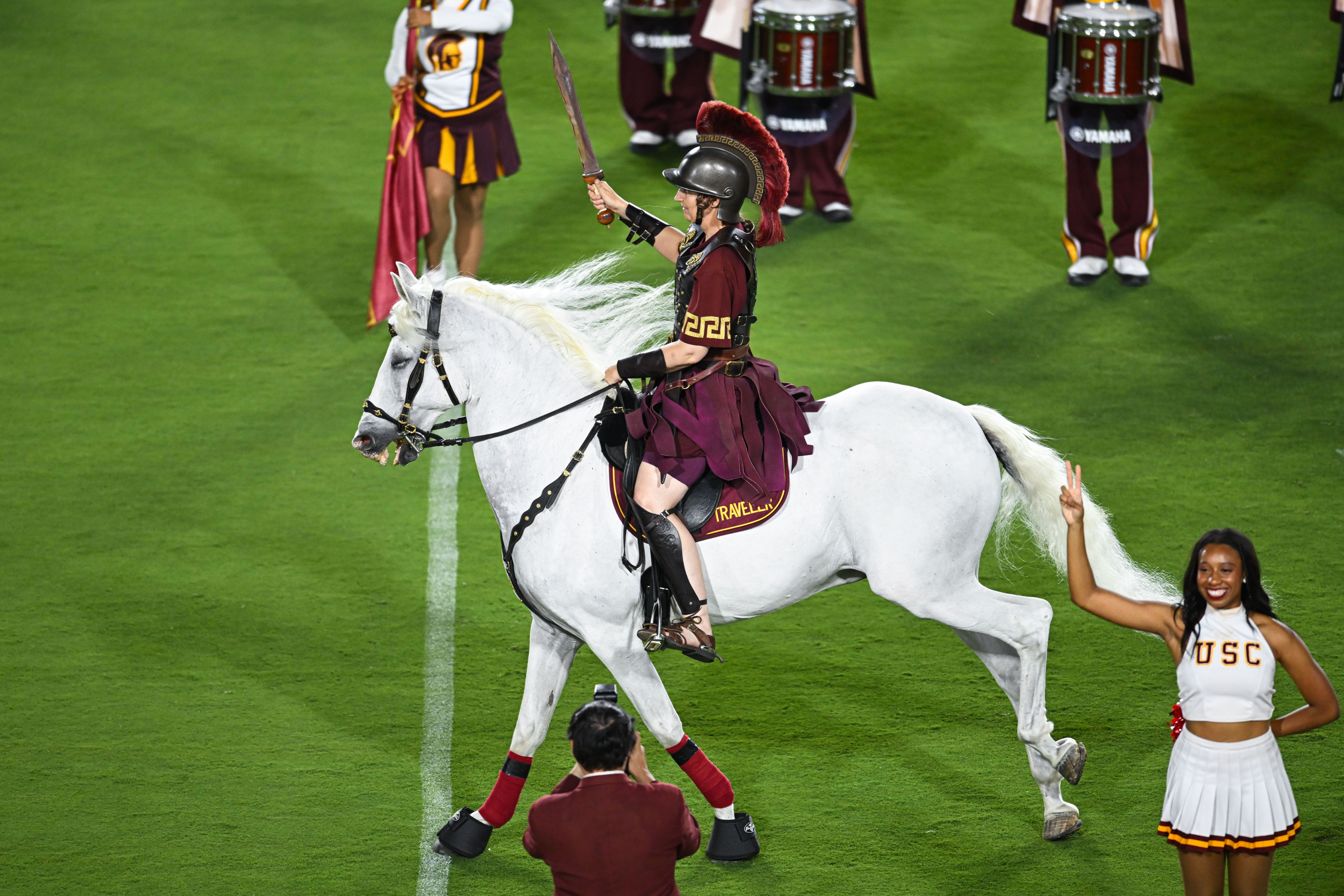 NCAA Football: Utah State at USC Trojans