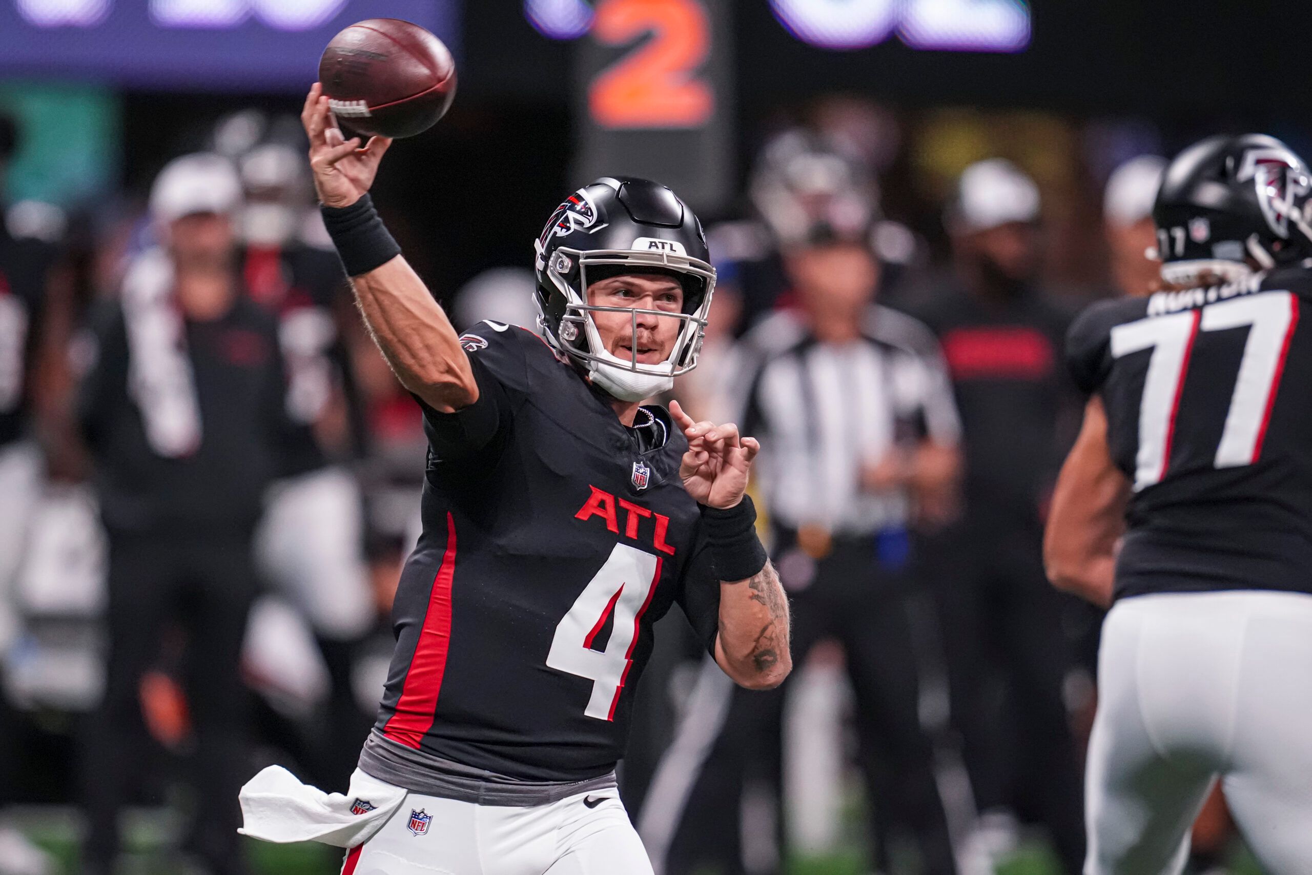 NFL: Jacksonville Jaguars at Atlanta Falcons Taylor Heinicke
